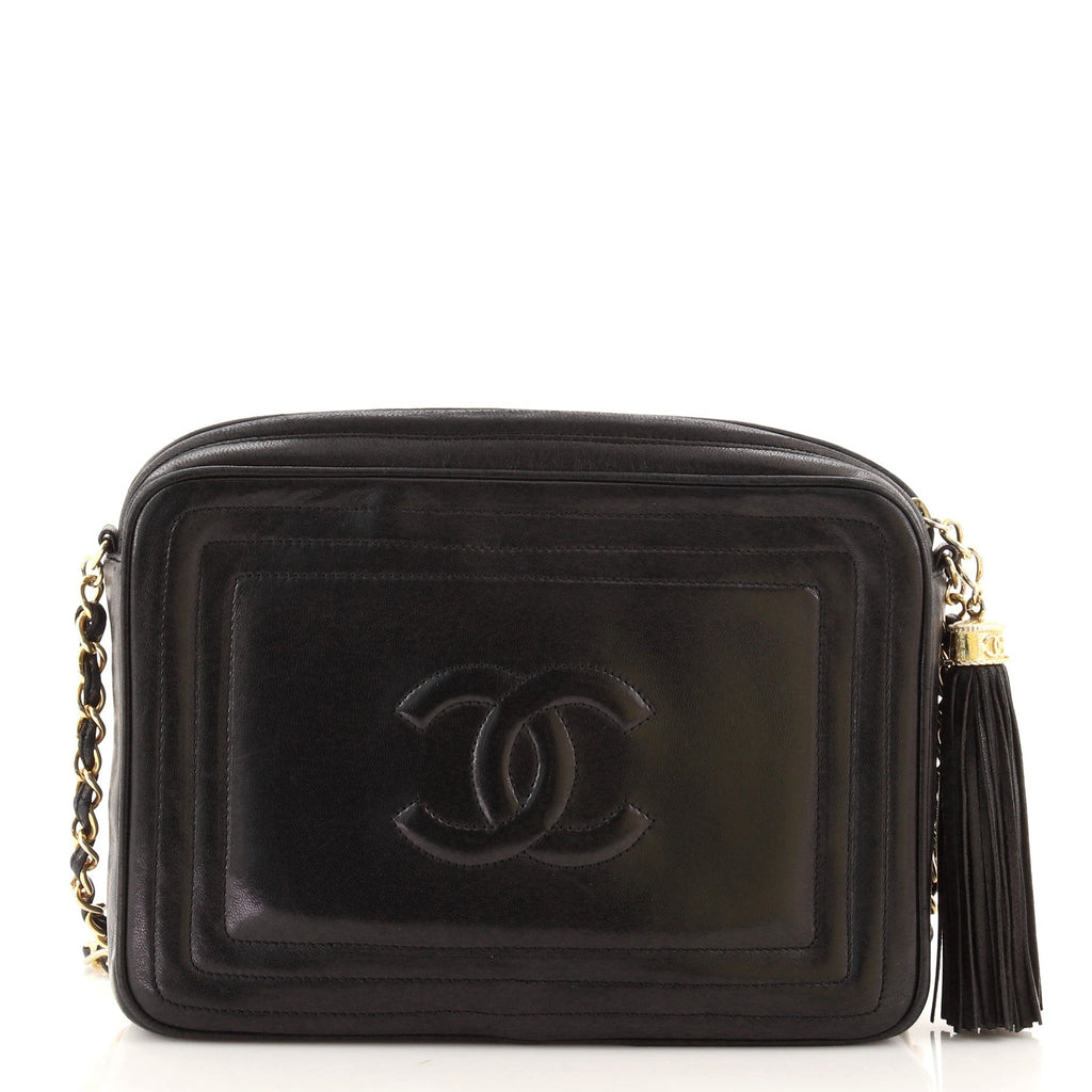 Vintage Timeless Camera Tassel Bag Lambskin Mini