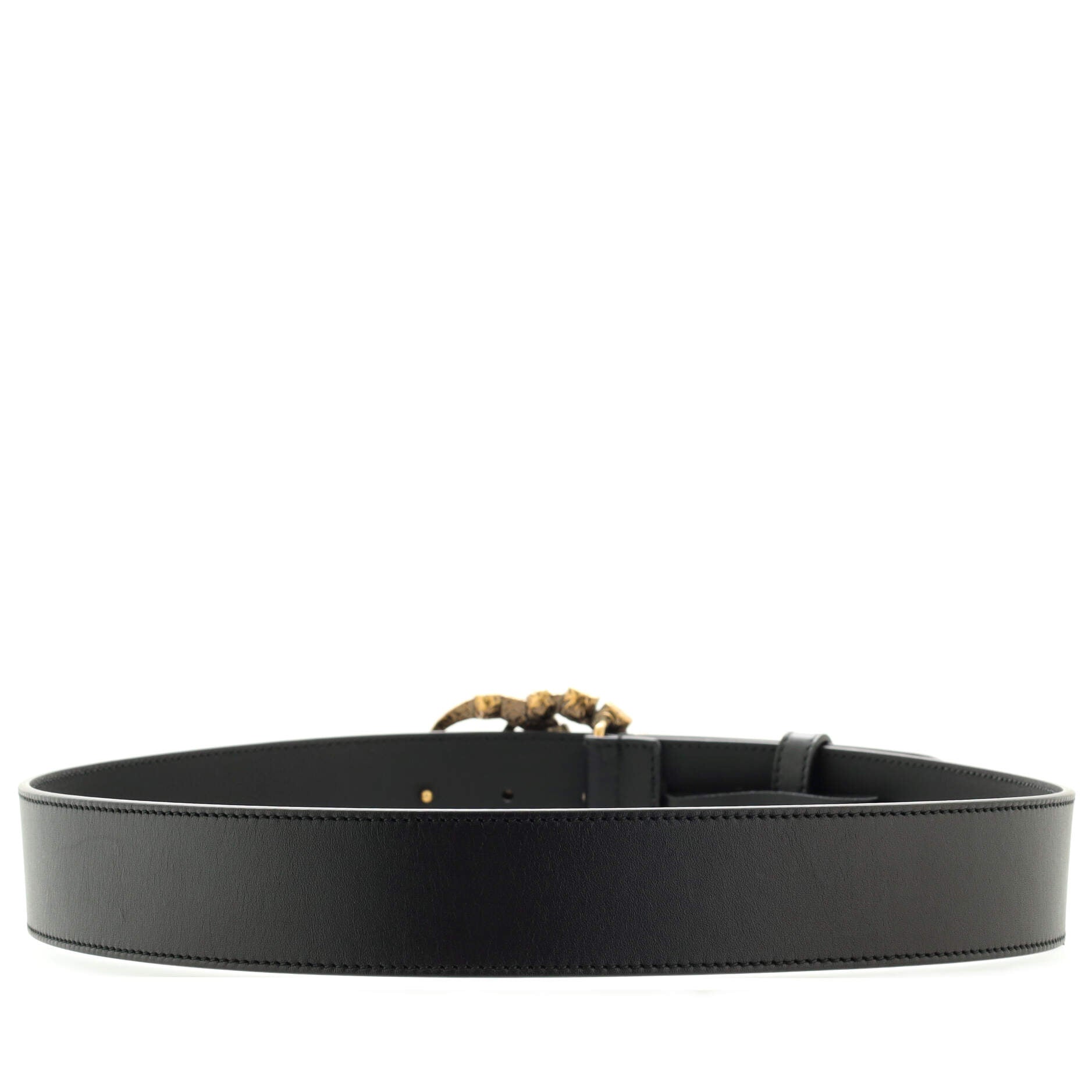 GG Marmont Belt Leather with Multicolor Crystals Wide 85