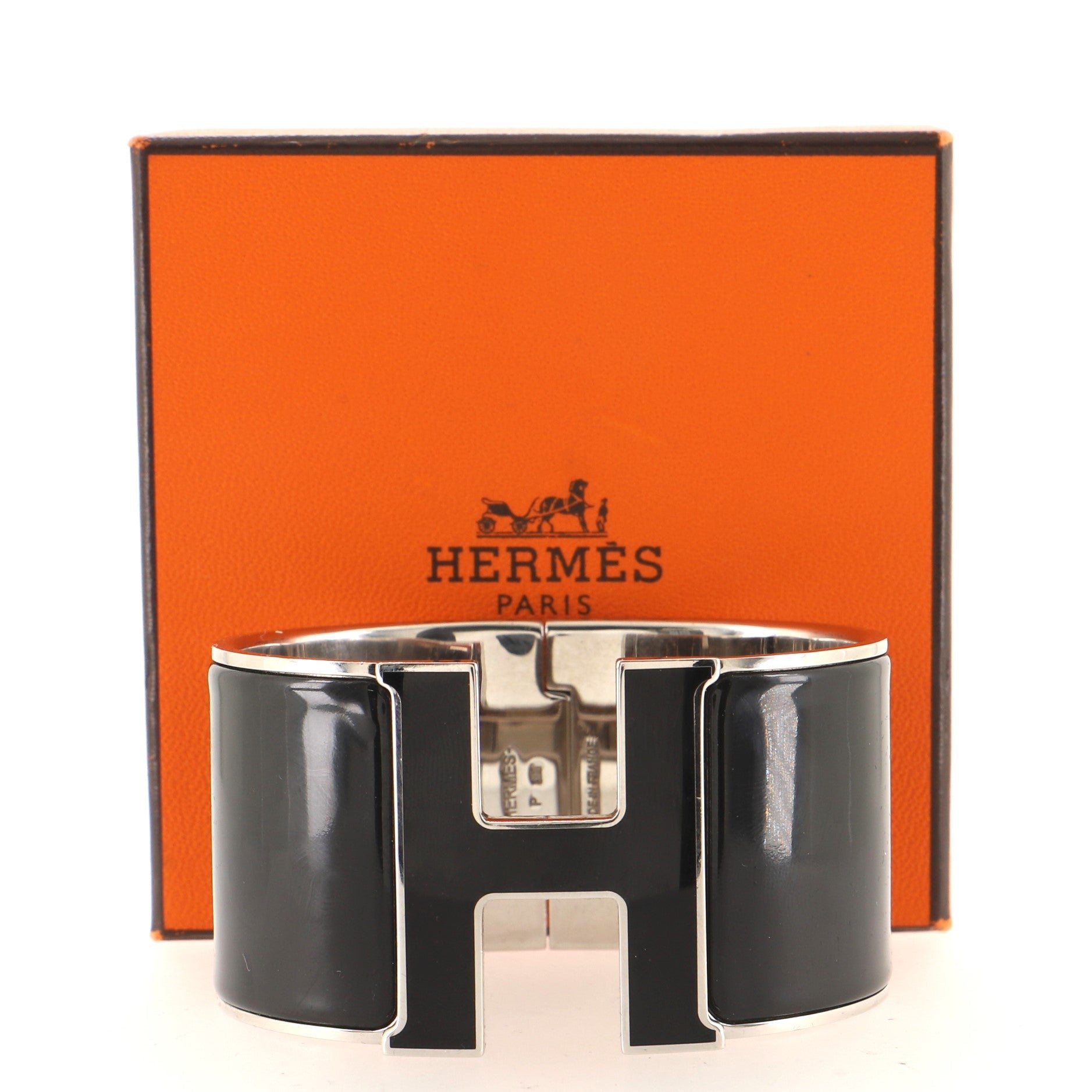 Clic H Bracelet Enamel Extra Wide