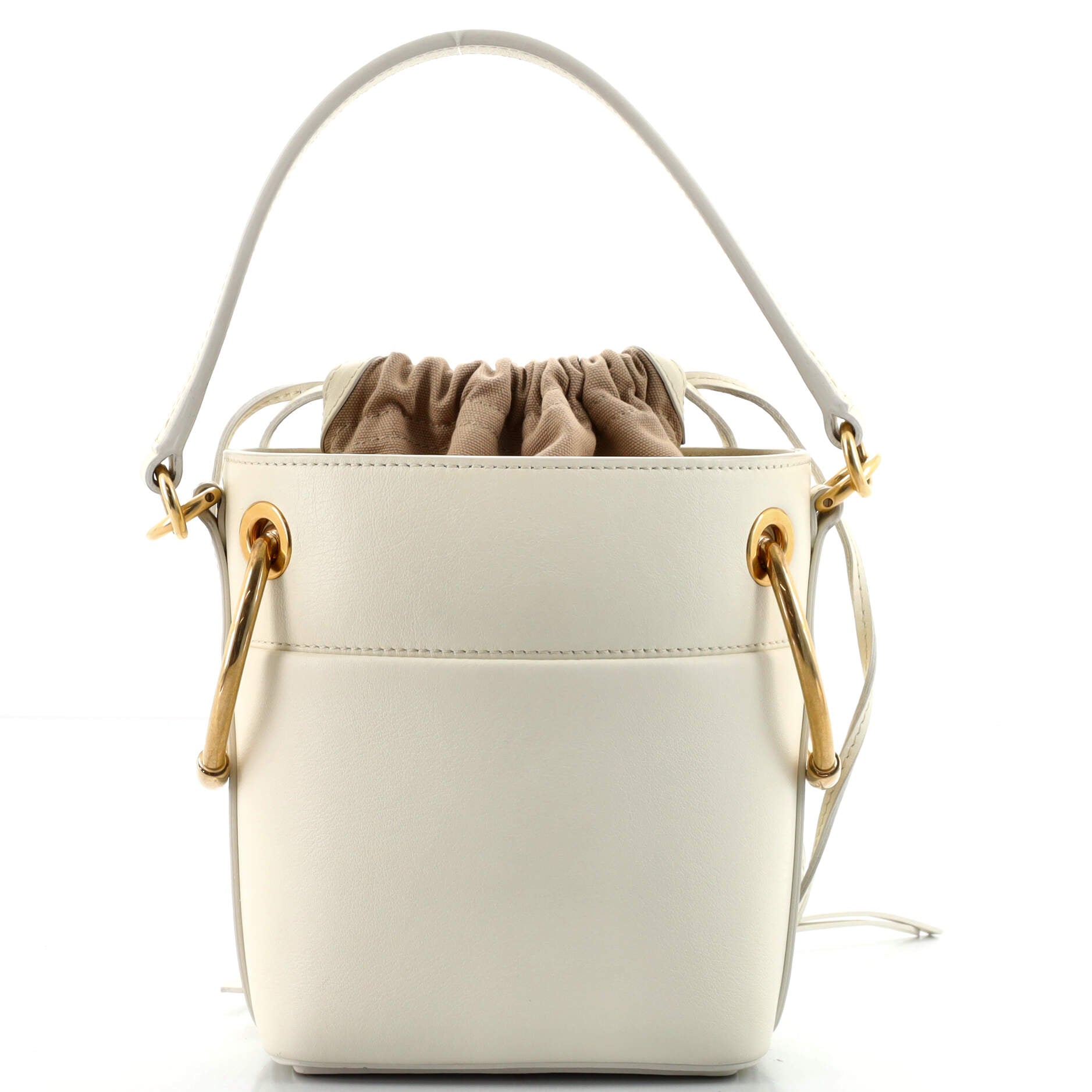 Roy Logo Bucket Bag Printed Leather Mini