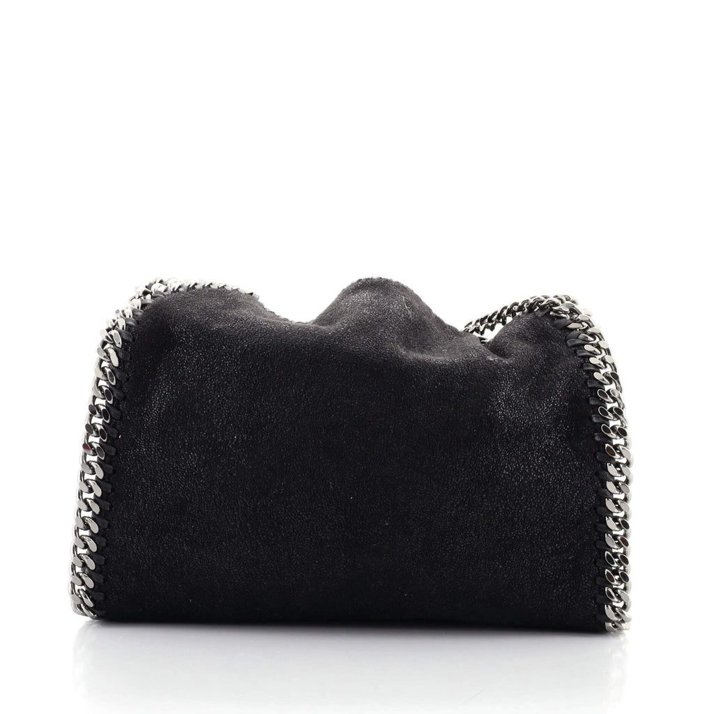 Falabella Fold Over Crossbody Bag Shaggy Deer Mini