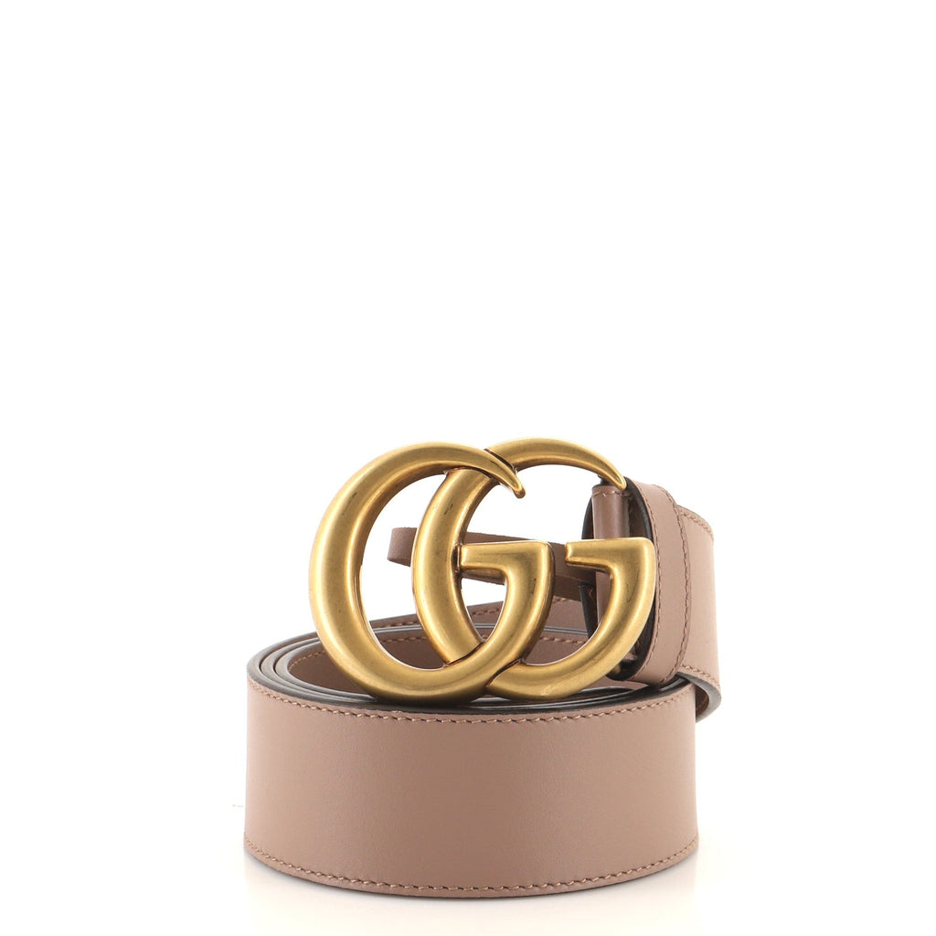 GG Marmont Belt Leather Wide 80
