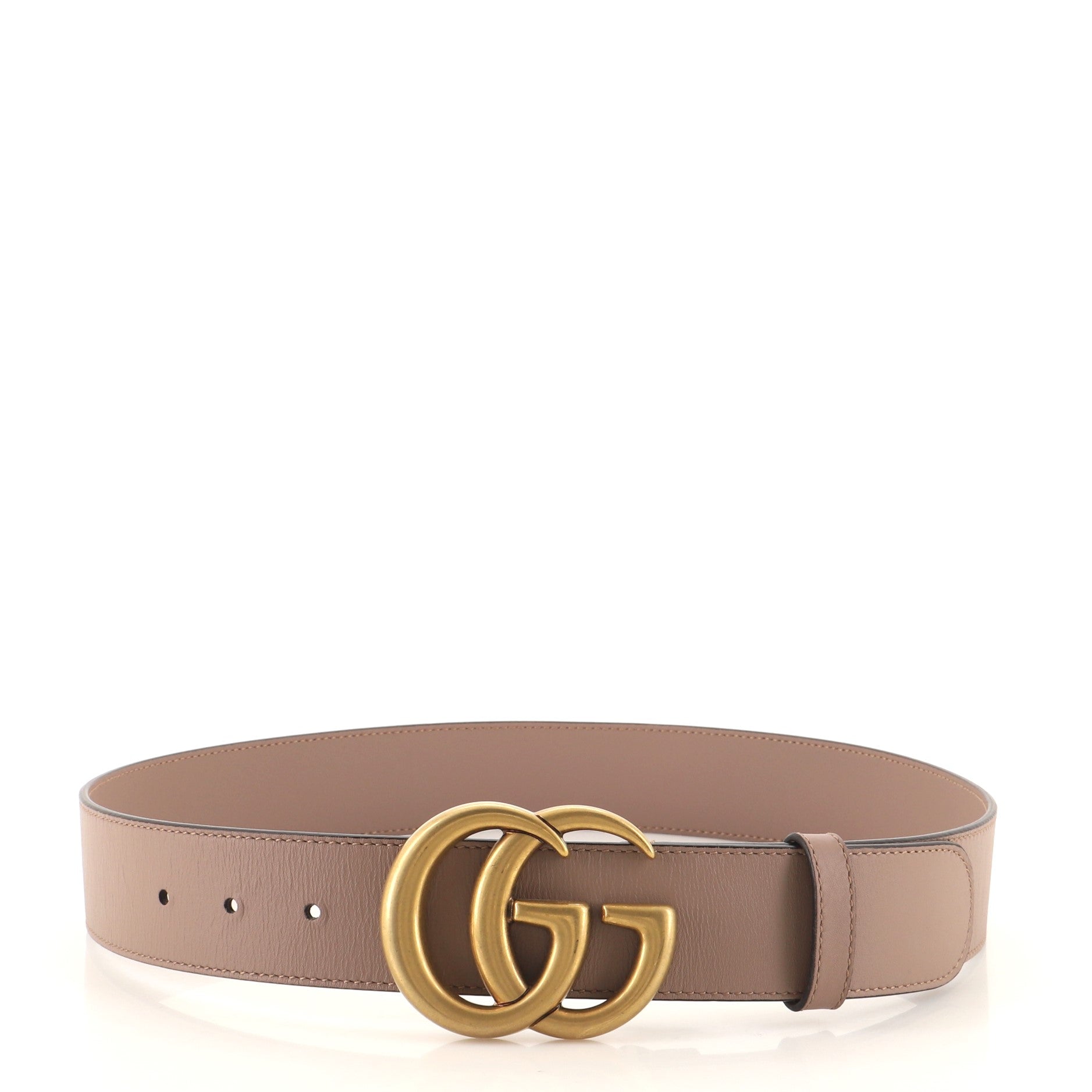 GG Marmont Belt Leather Wide 80