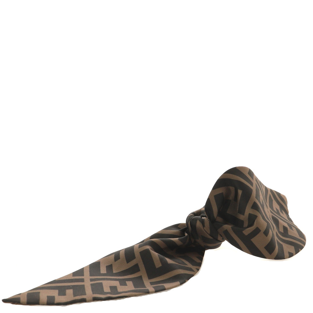 Bow Hair Clip Zucca Silk Twill Large XS