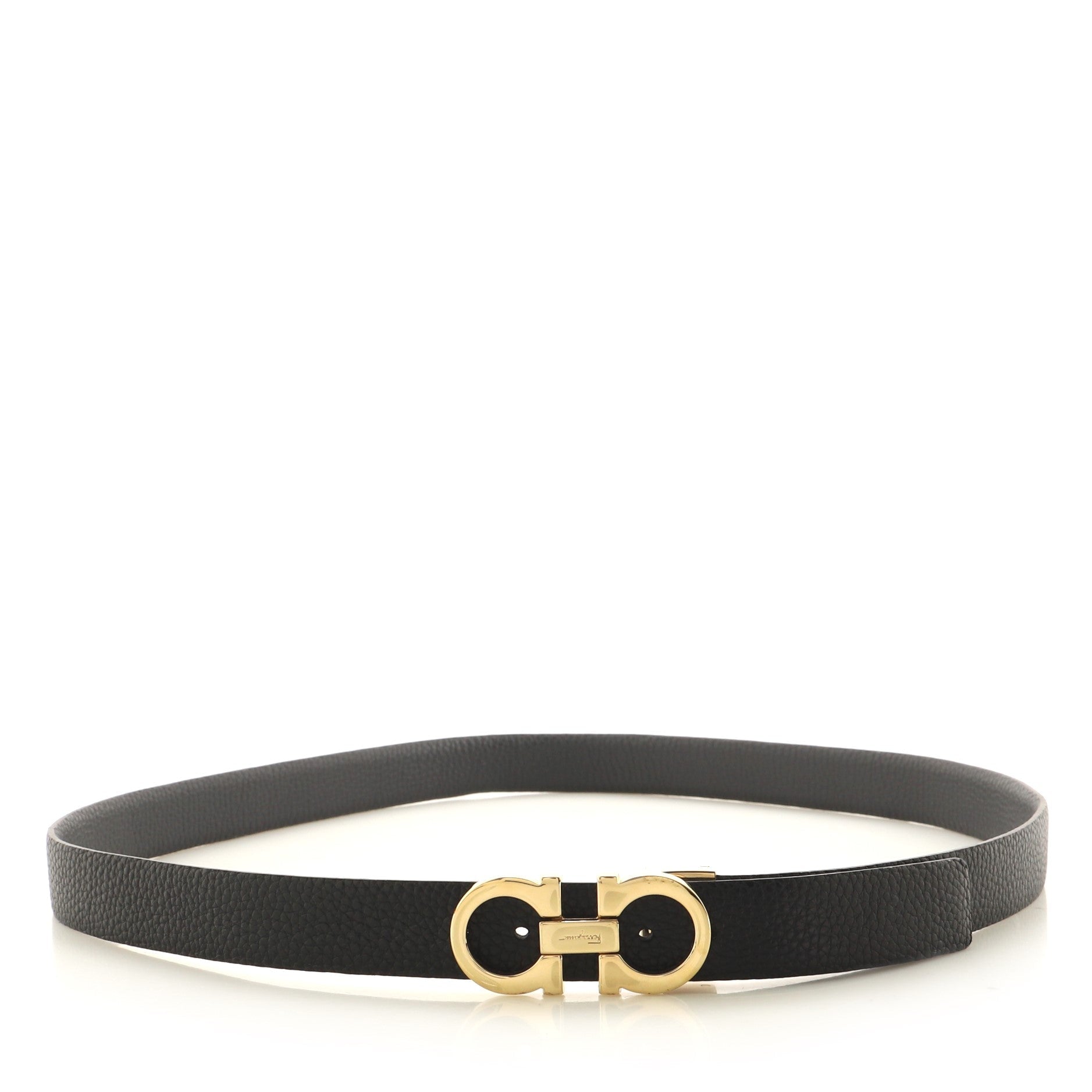 Gancini Belt Leather Thin 95
