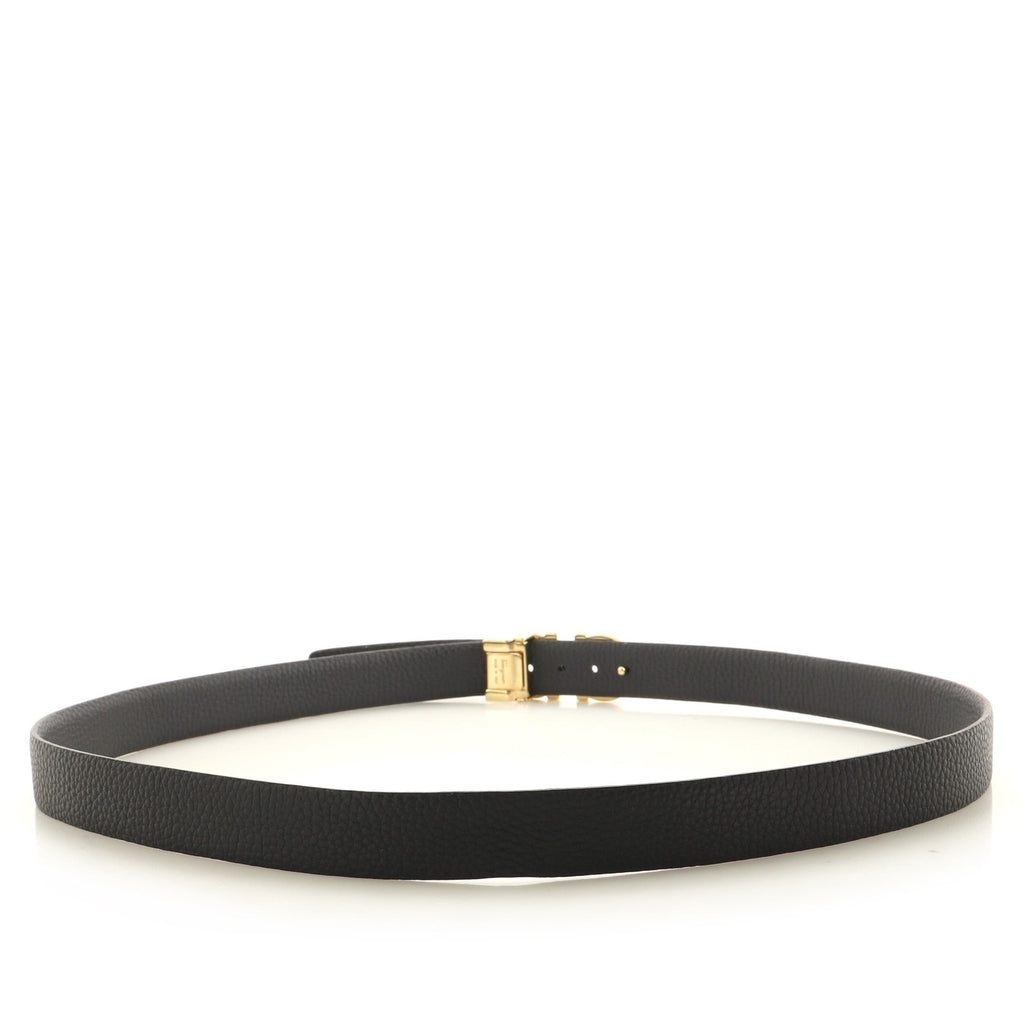 Gancini Belt Leather Thin 95