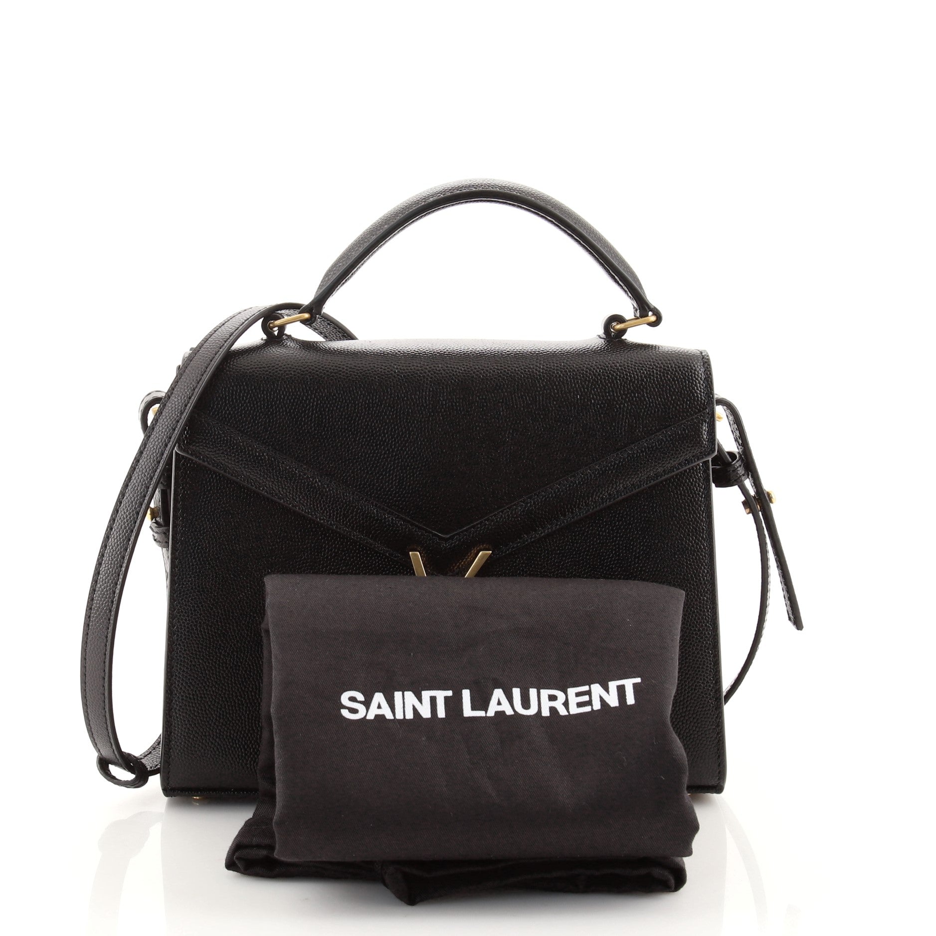 Cassandra Top Handle Bag Leather Mini