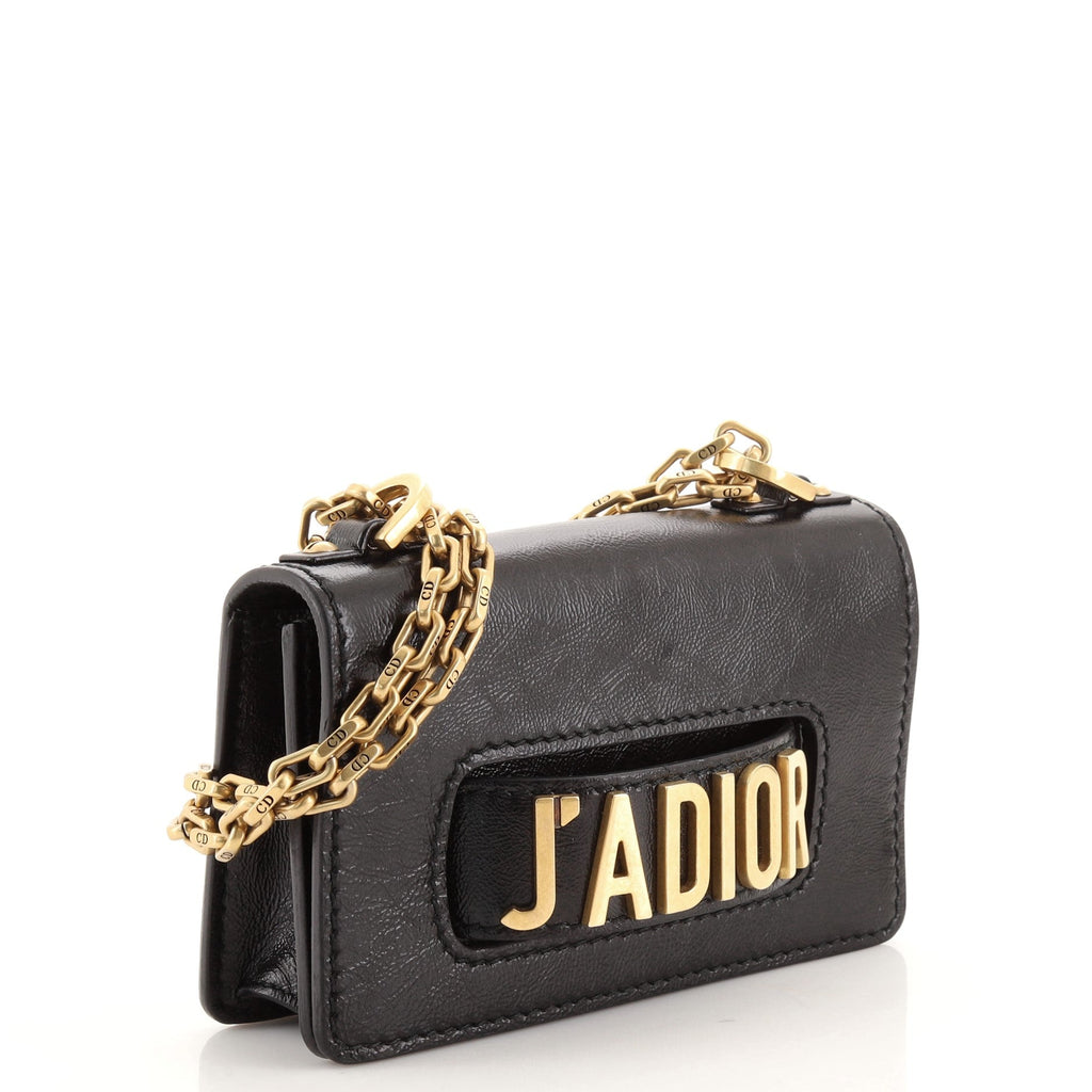J'Adior Flap Bag Leather Mini