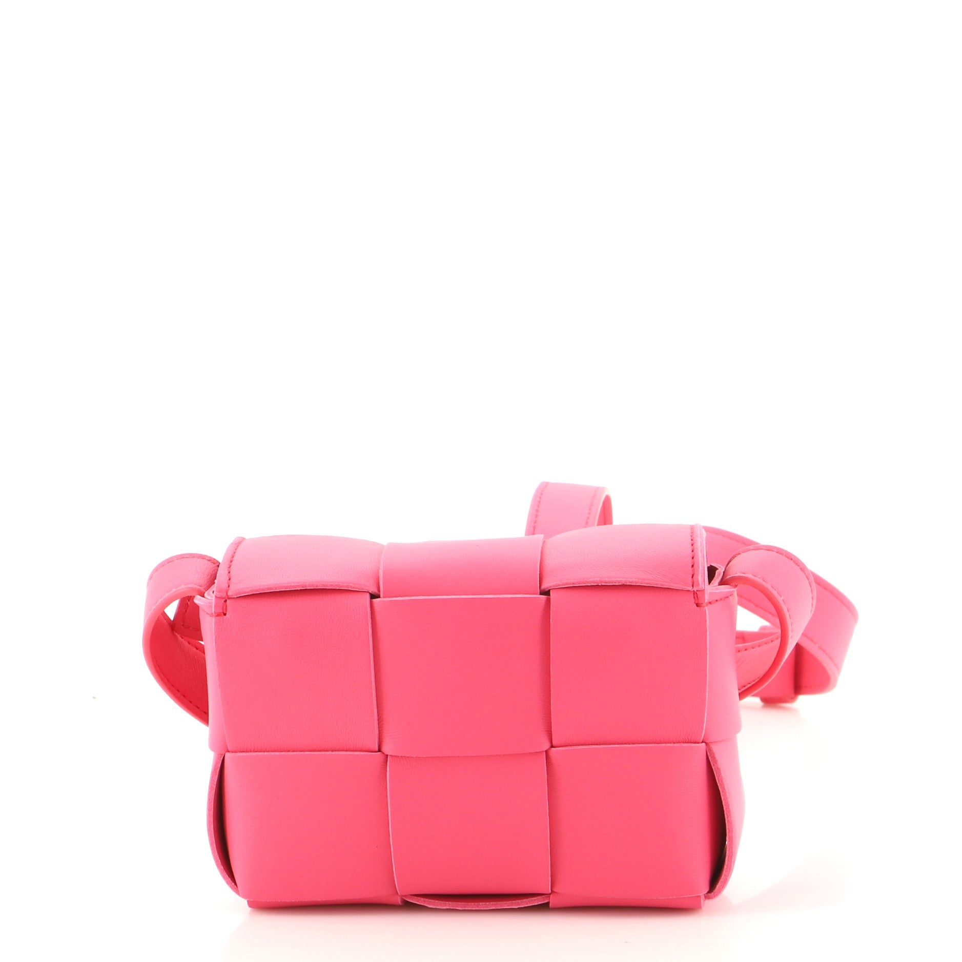 Cassette Crossbody Bag Maxi Intrecciato Leather Extra Mini