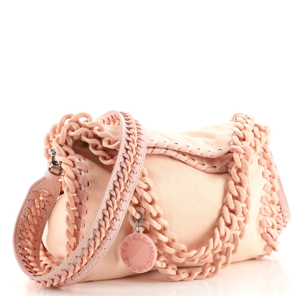 Candy Falabella Fold Over Crossbody Bag Shaggy Deer Mini