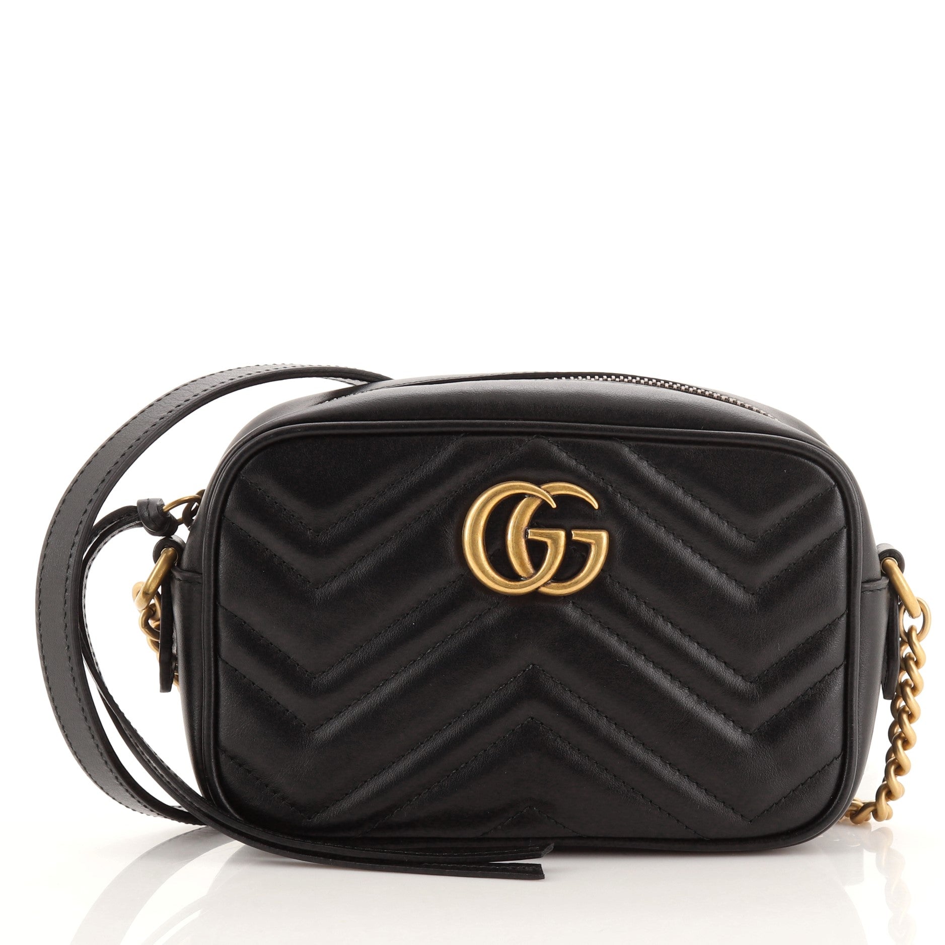 GG Marmont Shoulder Bag Matelasse Leather Mini