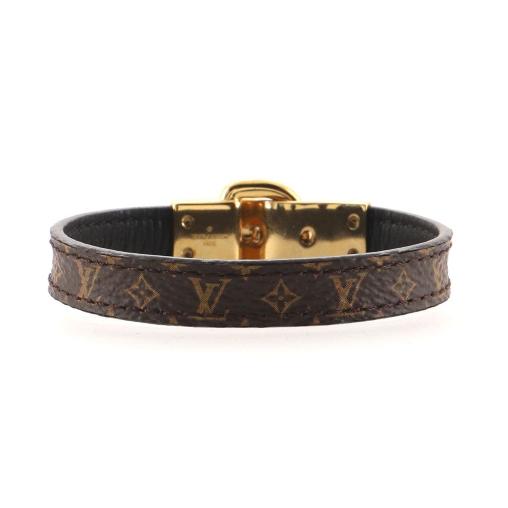 Fasten Your LV Bracelet Monogram Canvas and Metal