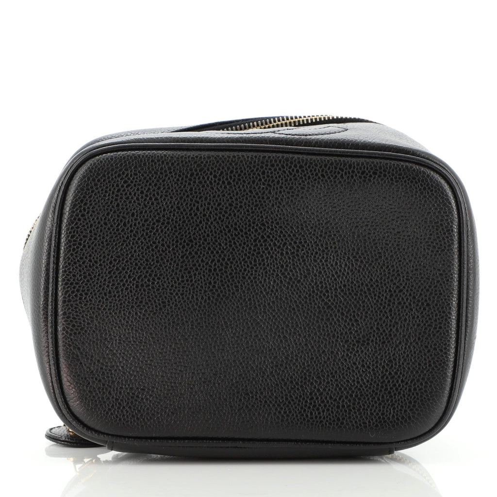 Vintage Timeless Cosmetic Case Caviar Medium