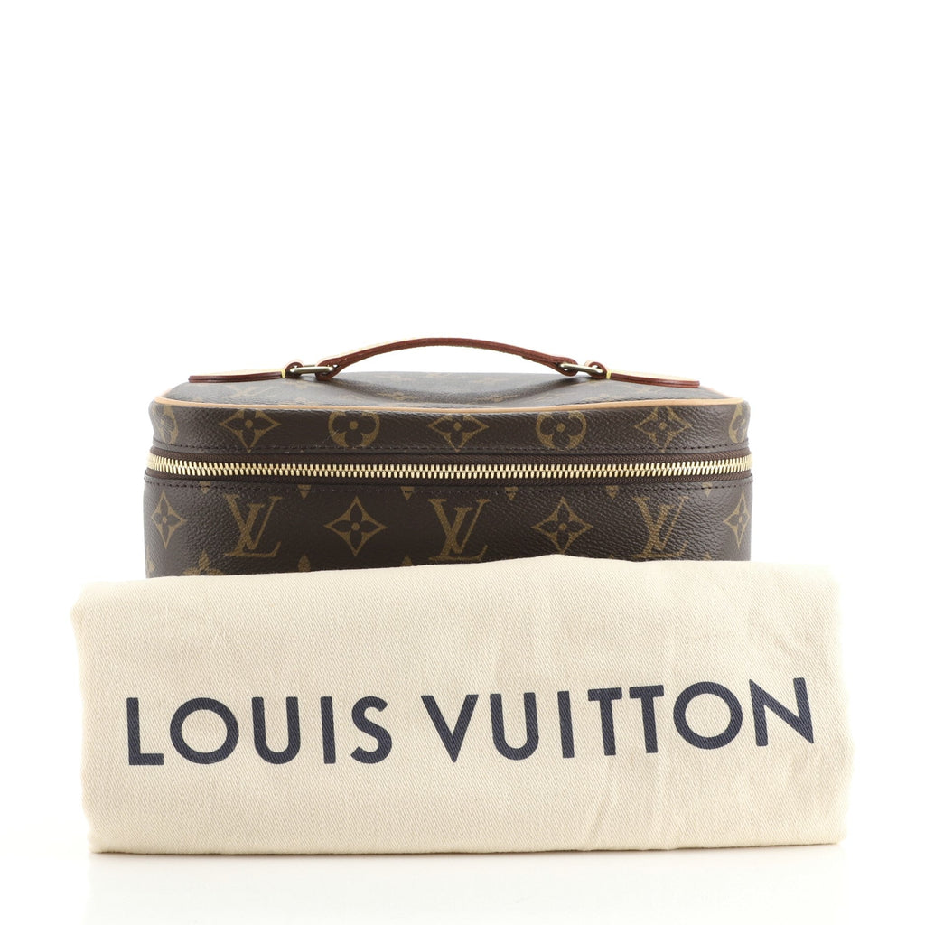Nice Vanity Case Monogram Canvas BB