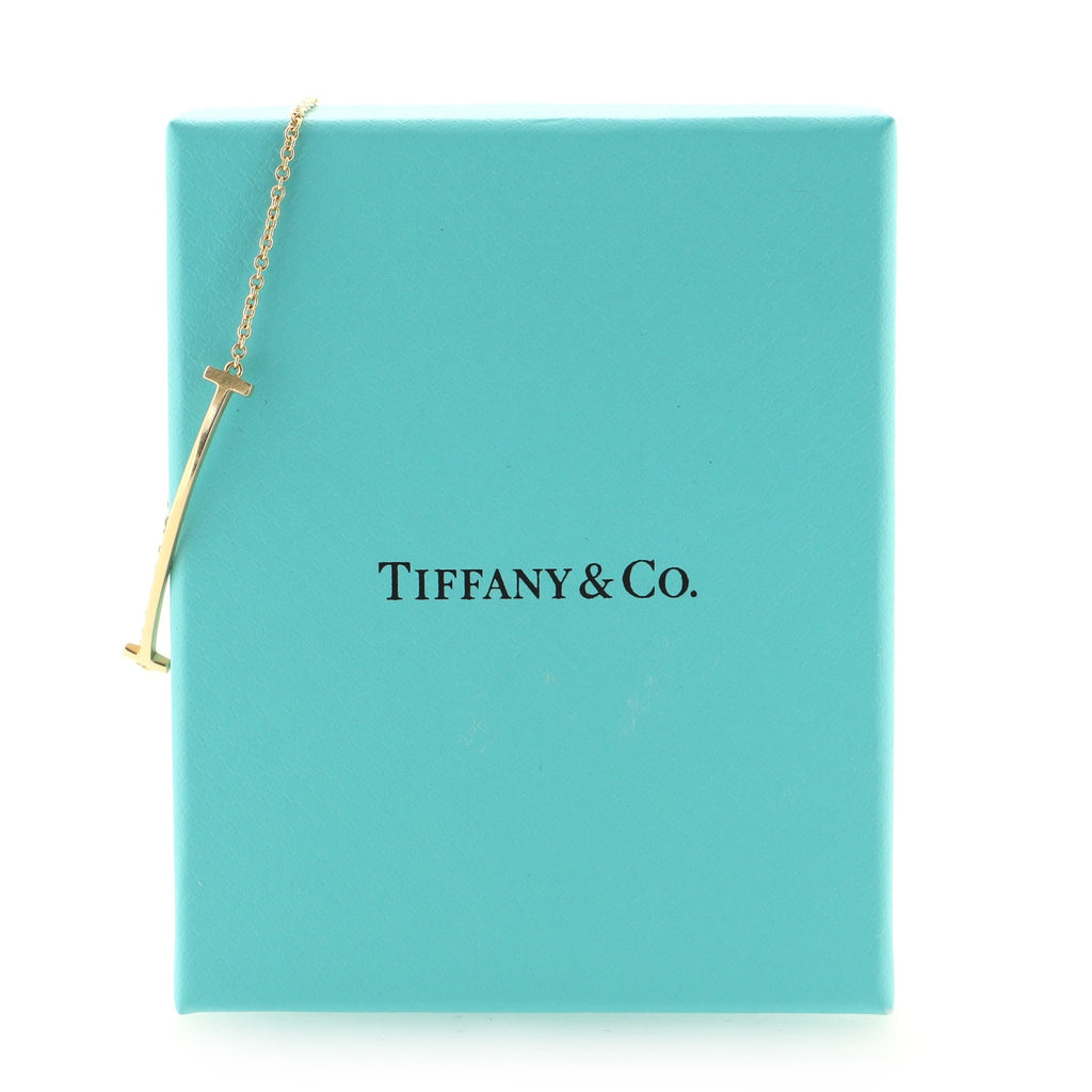 T Smile Chain Bracelet 18K Rose Gold Medium