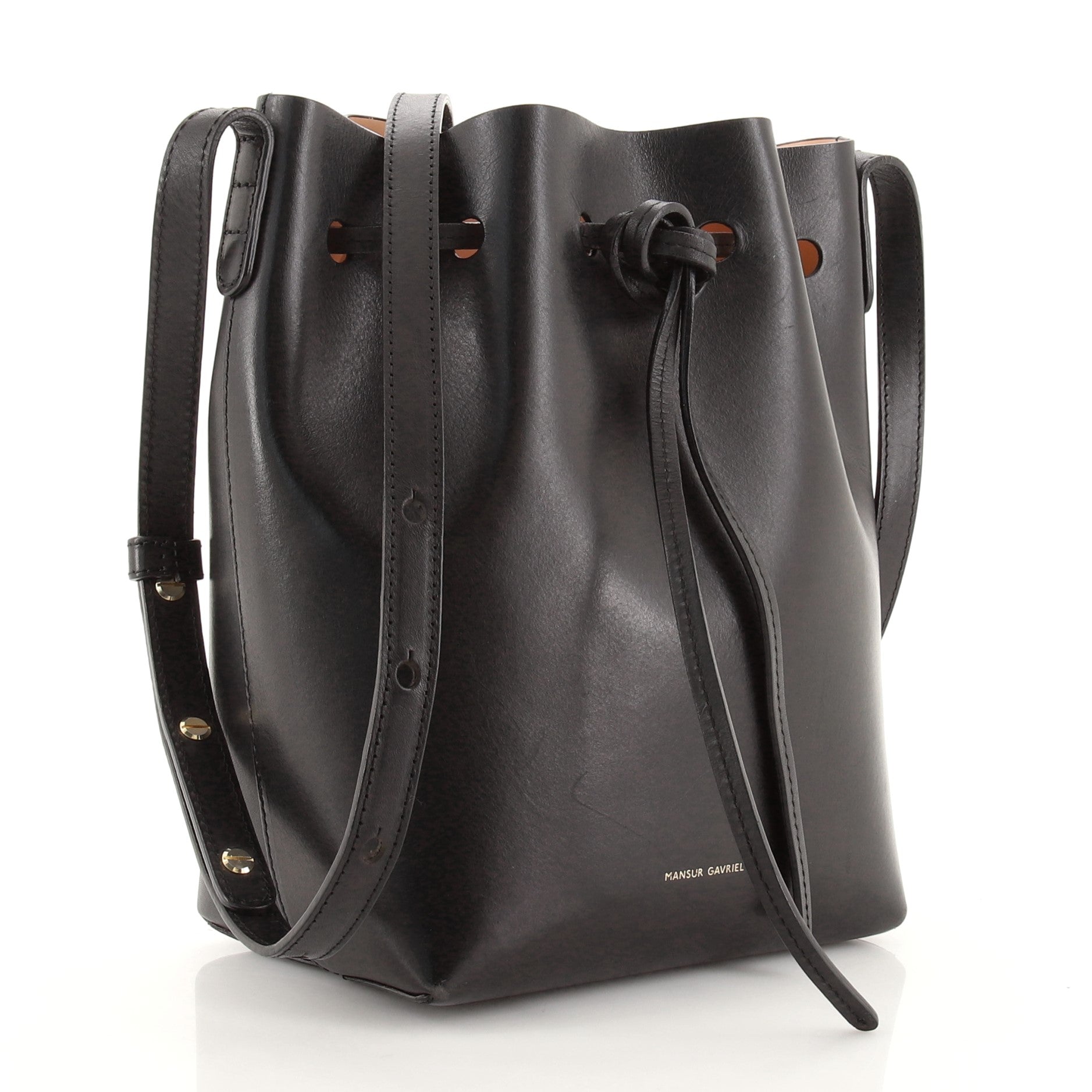 Bucket Bag Leather Mini
