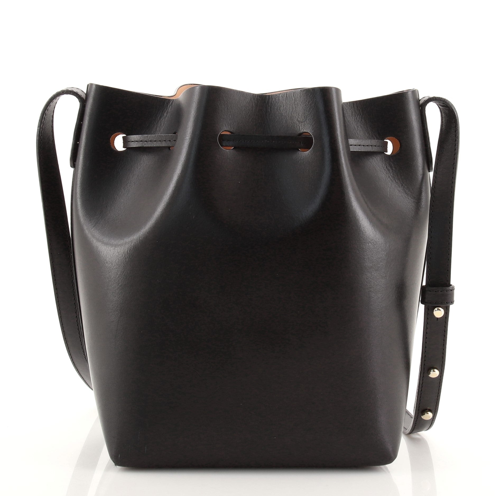 Bucket Bag Leather Mini