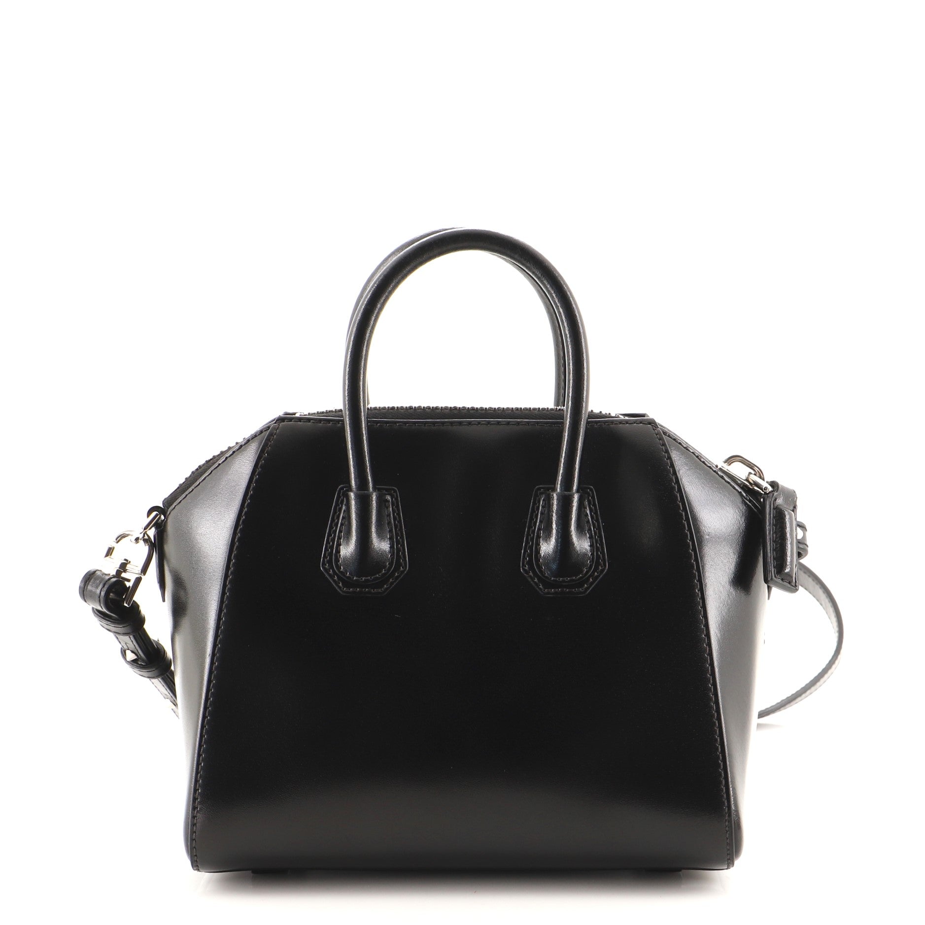 Antigona Bag Glazed Leather Mini