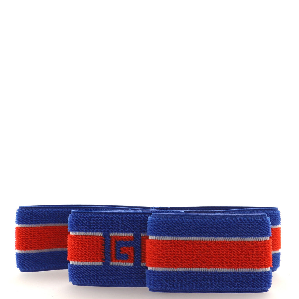 Logo Headband and Wristband Set Elastic Medium