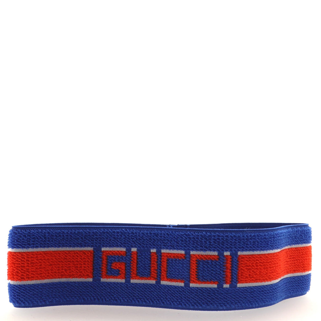 Logo Headband and Wristband Set Elastic Medium