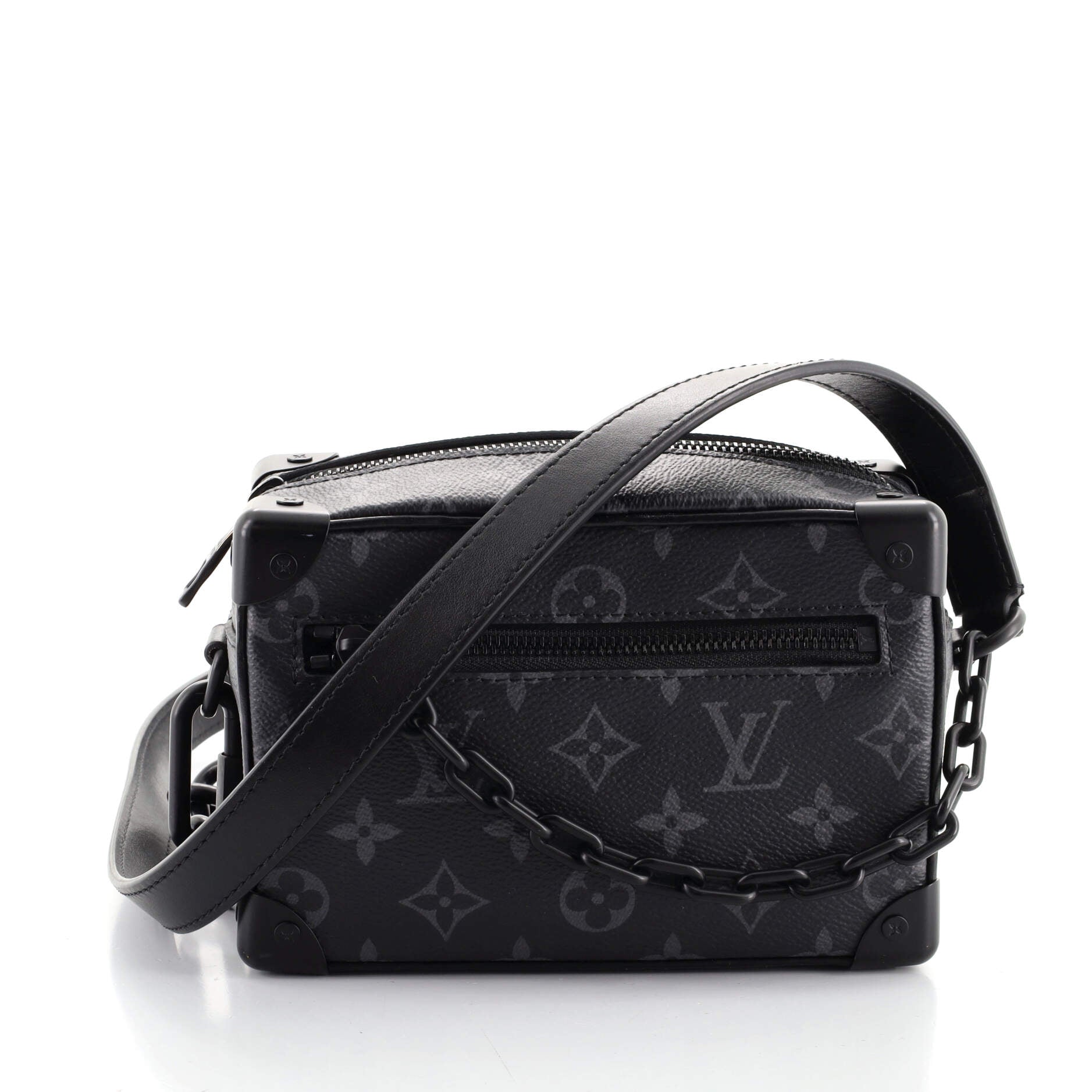 Soft Trunk Bag Monogram Eclipse Canvas Mini