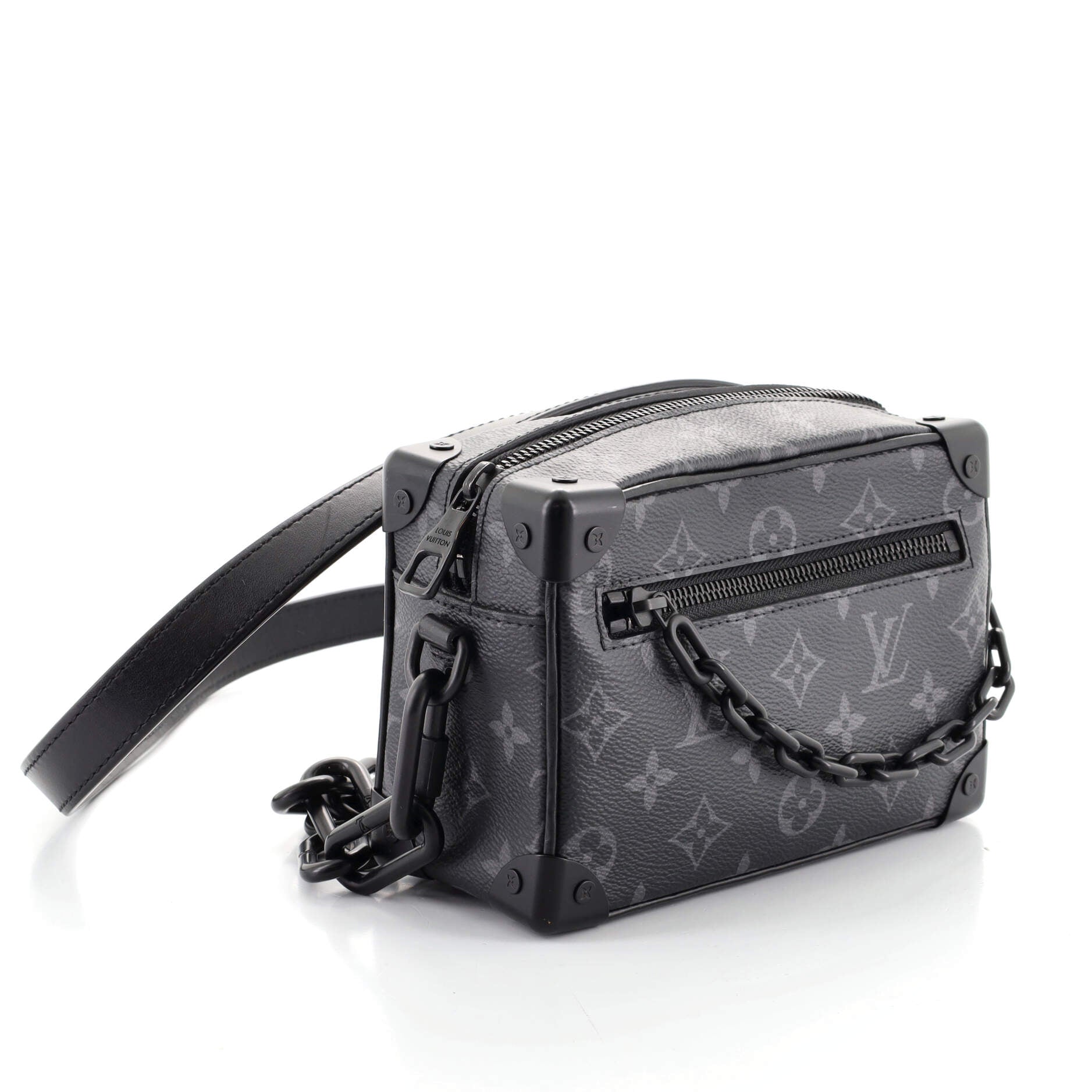 Soft Trunk Bag Monogram Eclipse Canvas Mini