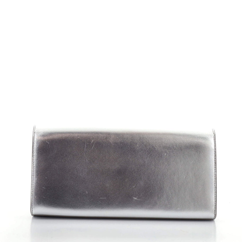 Classic Monogram Clutch Leather Long