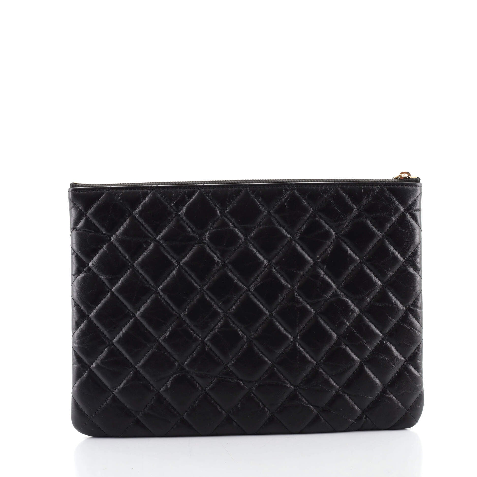 Lucky Charms Reissue 2.55 O Case Clutch Quilted Aged Calfskin Medium