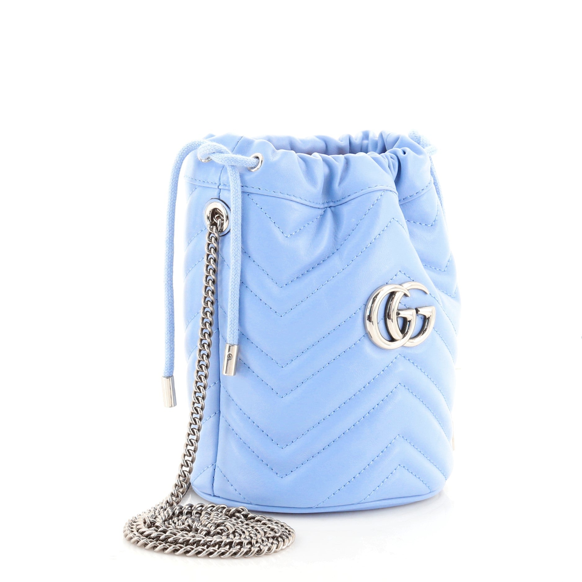GG Marmont Bucket Bag Matelasse Leather Mini