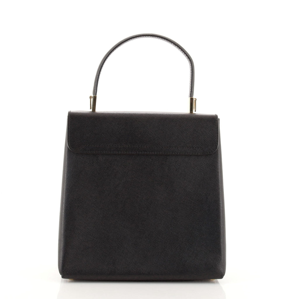 Gancini Convertible Top Handle Bag Leather Mini