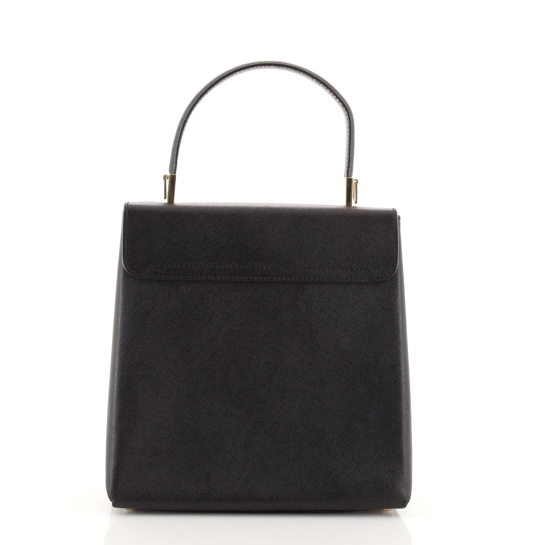 Gancini Convertible Top Handle Bag Leather Mini