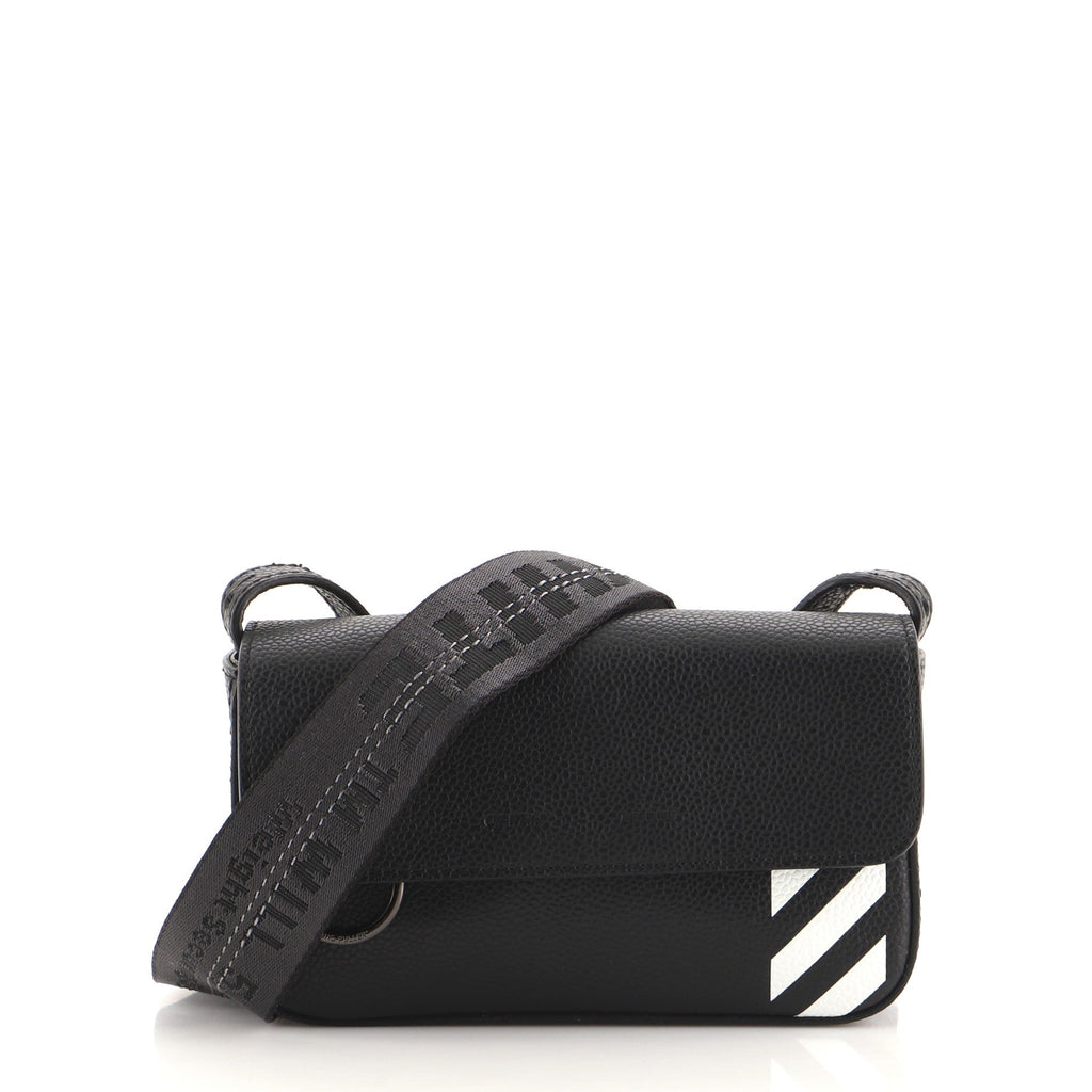 Flap Crossbody Bag Printed Leather Mini
