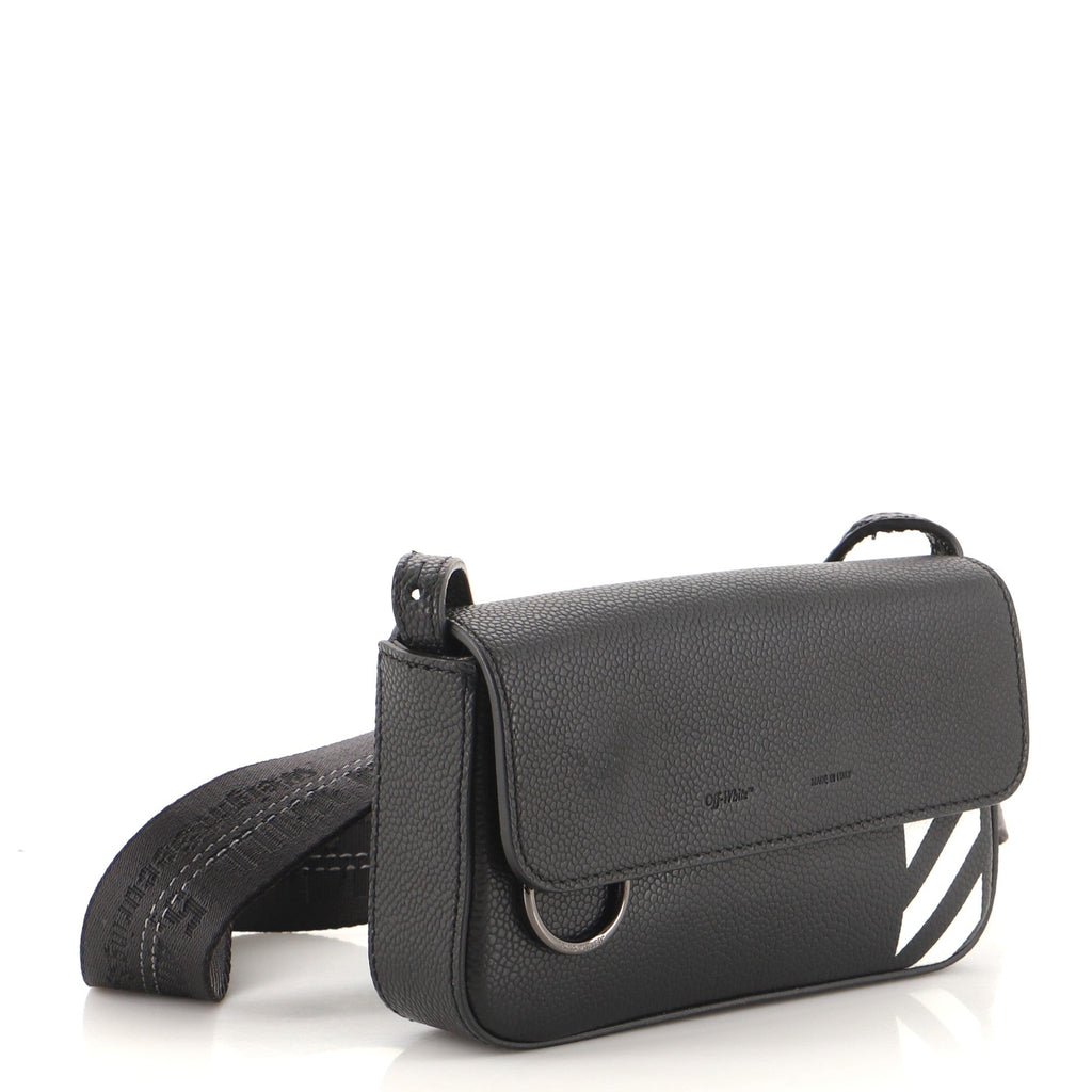 Flap Crossbody Bag Printed Leather Mini