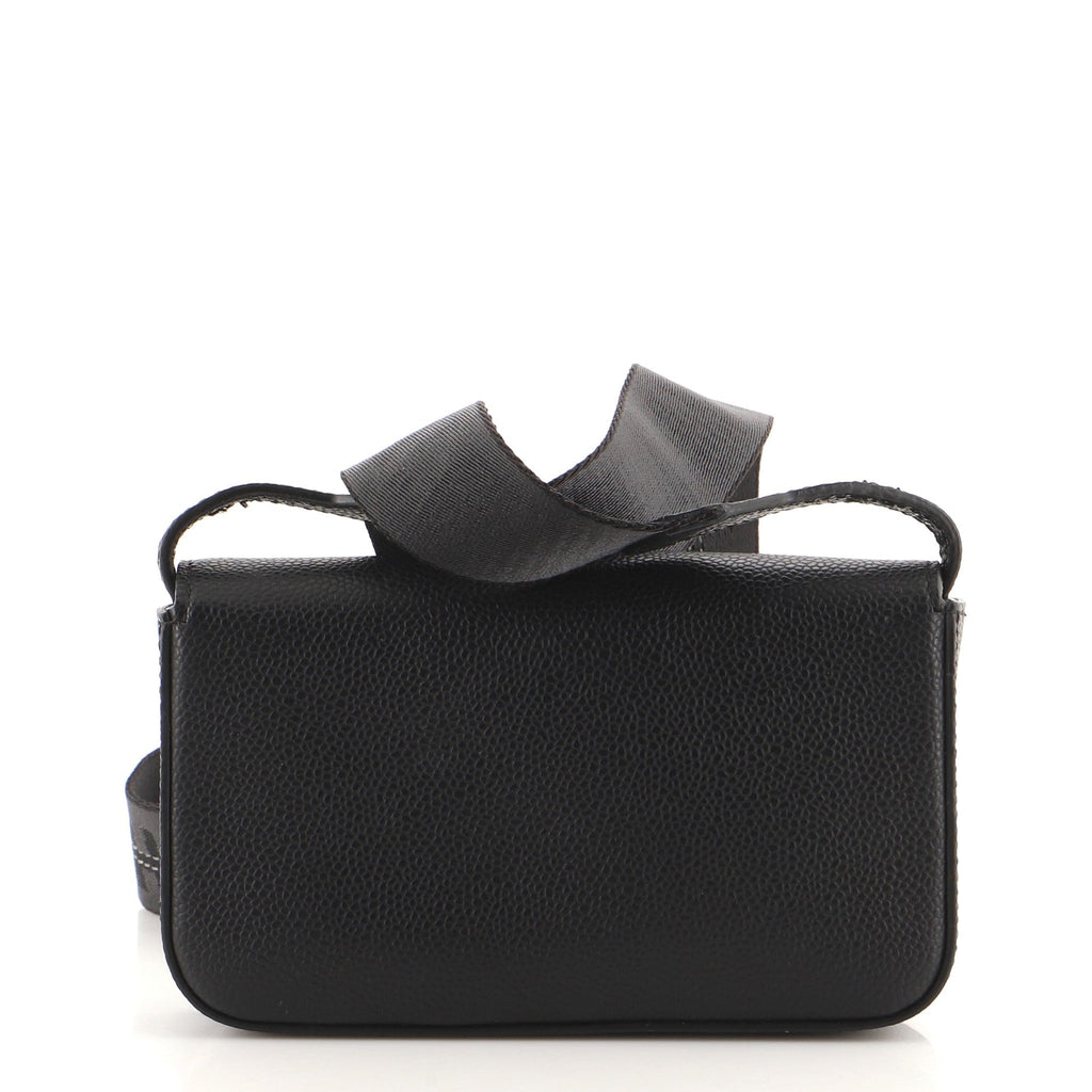 Flap Crossbody Bag Printed Leather Mini