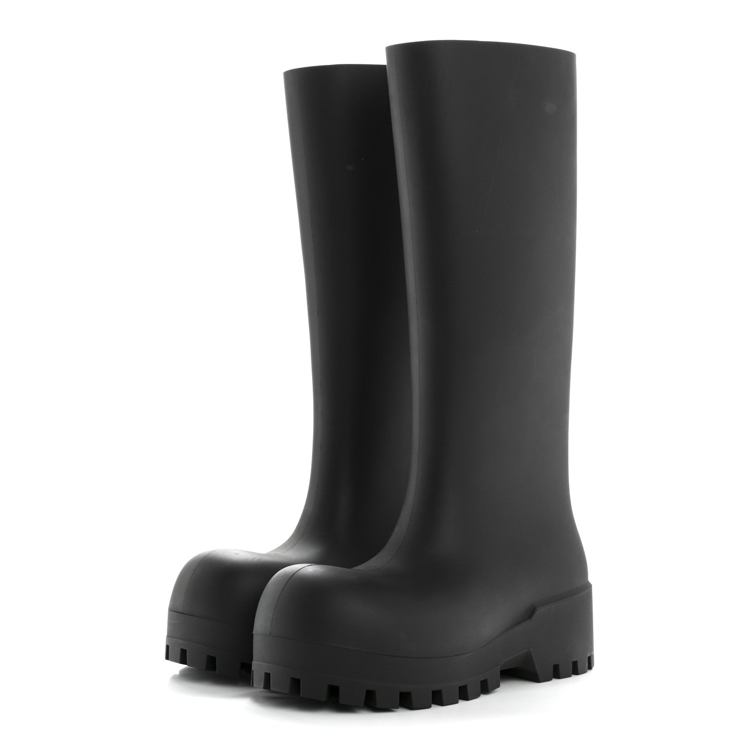 Rubber Bulldozer Rain Boots 38 Black