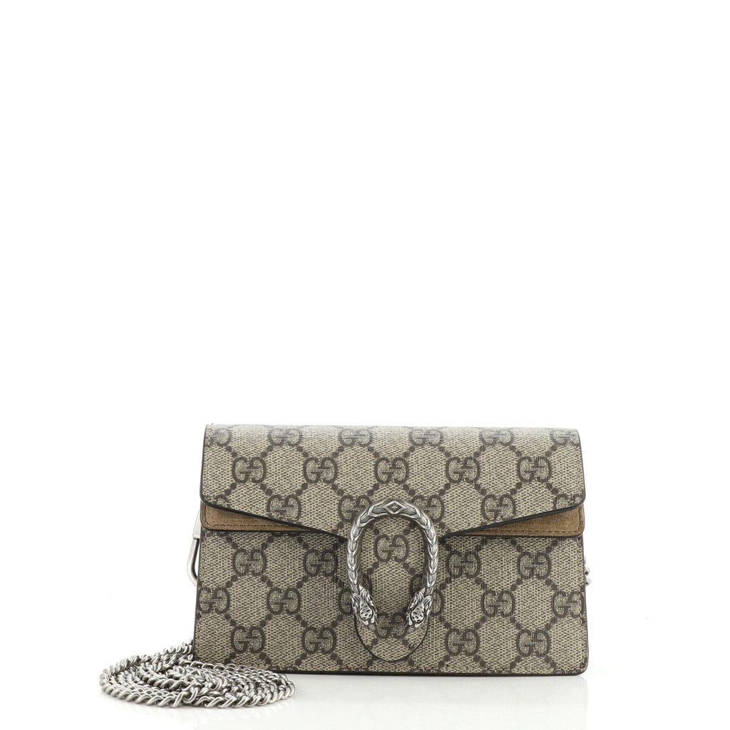 Dionysus Bag GG Coated Canvas Super Mini