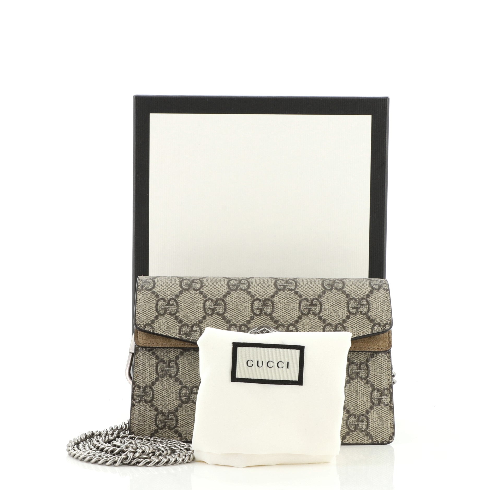 Dionysus Bag GG Coated Canvas Super Mini