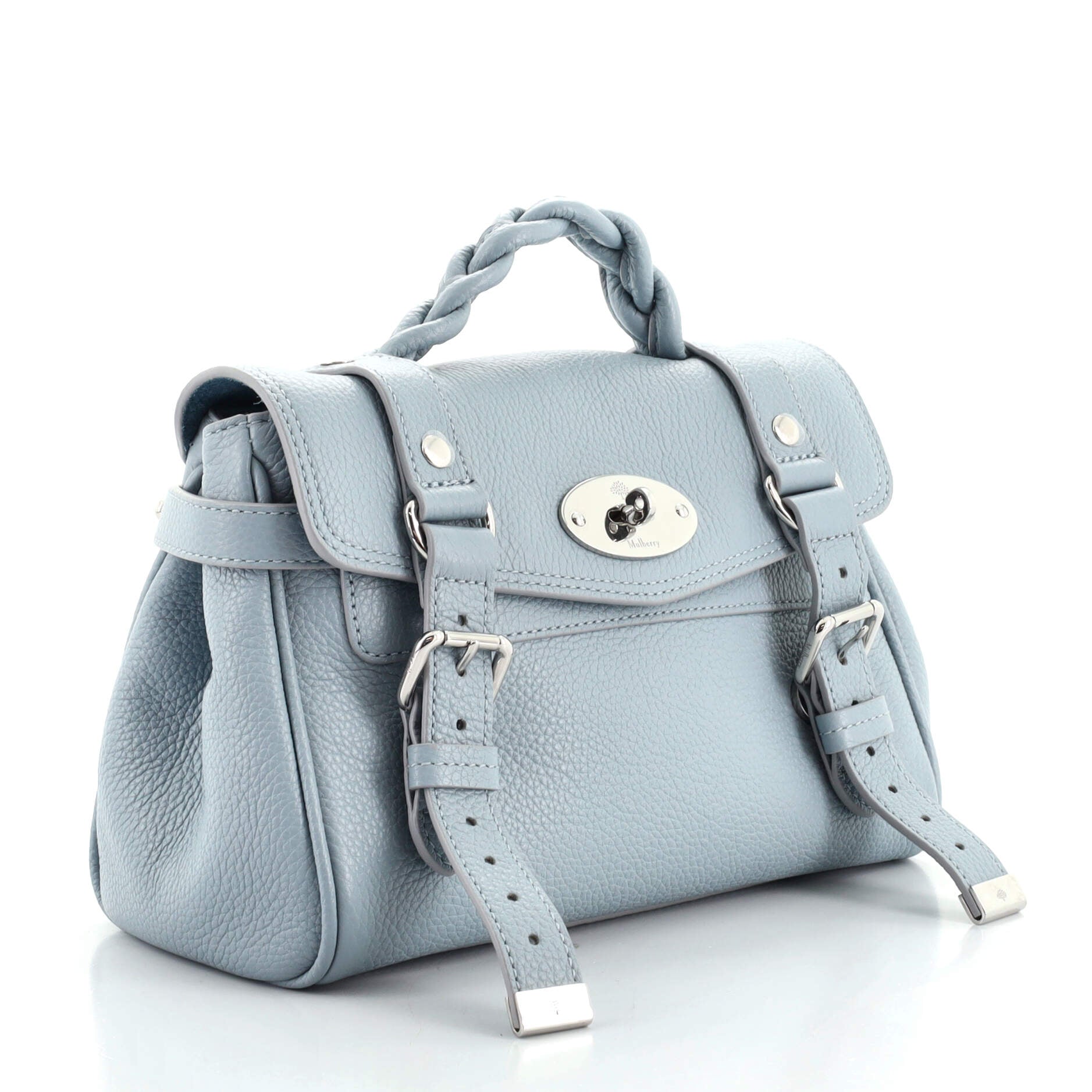 Alexa Satchel NM Grainy Leather Mini