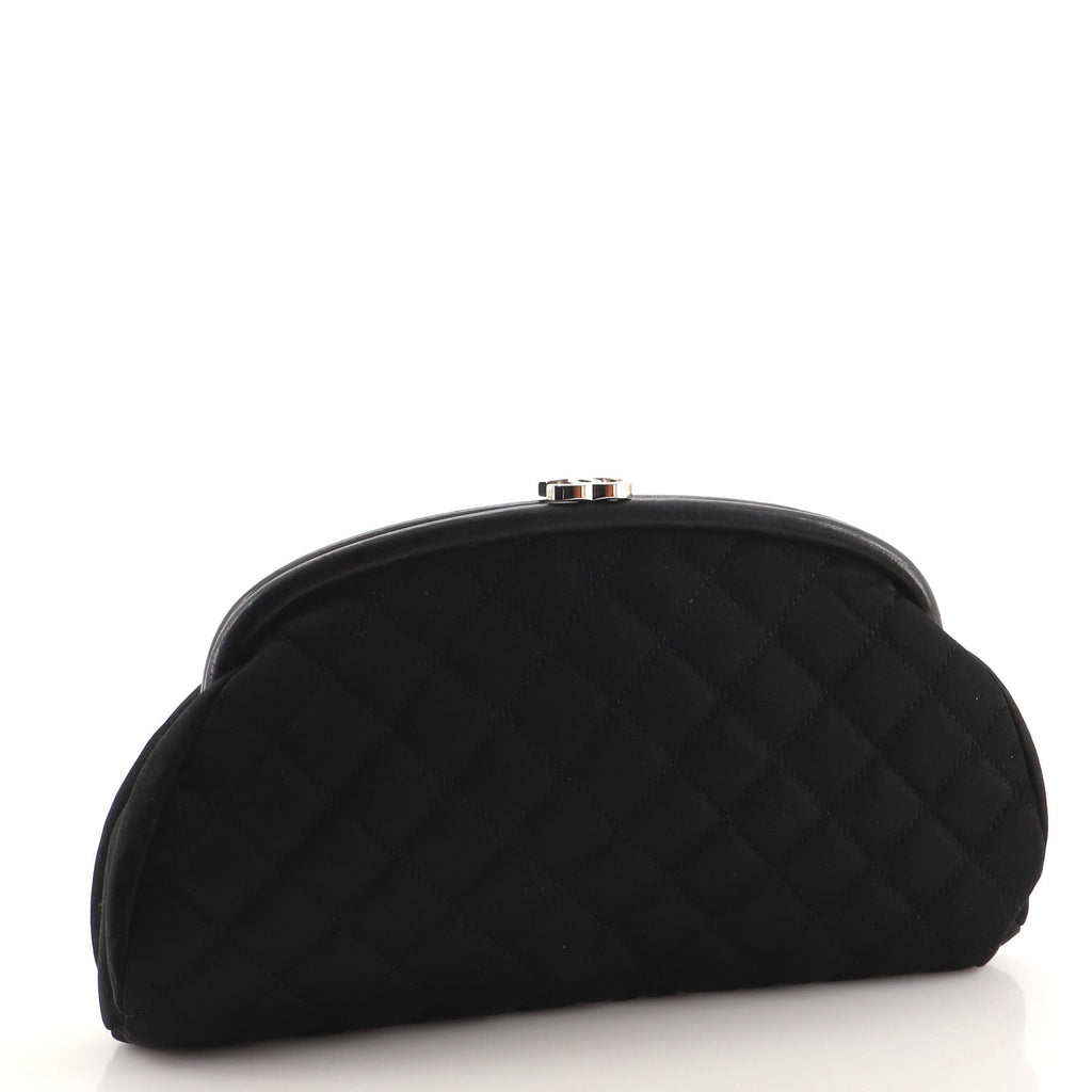 Timeless Clutch Quilted Satin