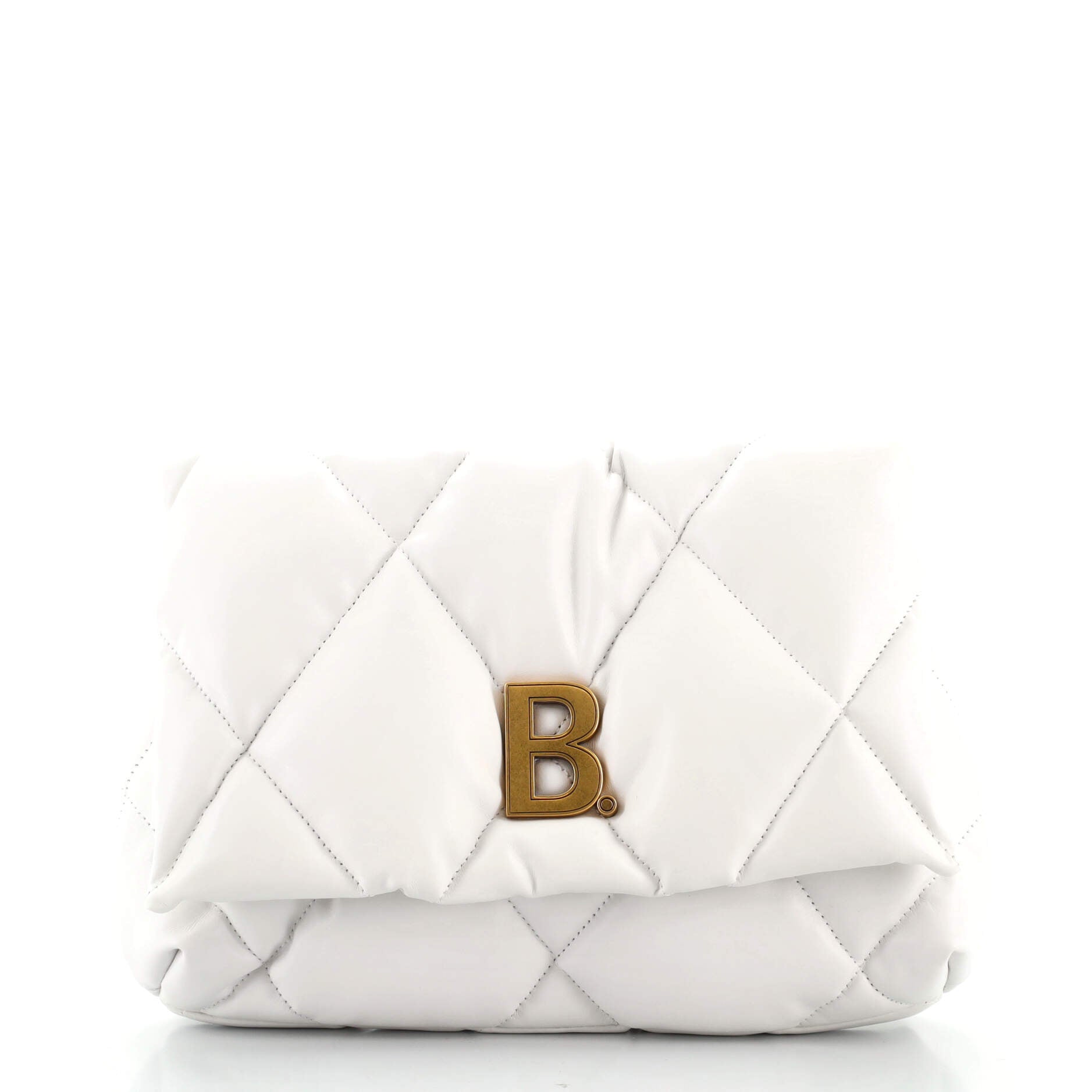 Touch Clutch Quilted Leather Medium