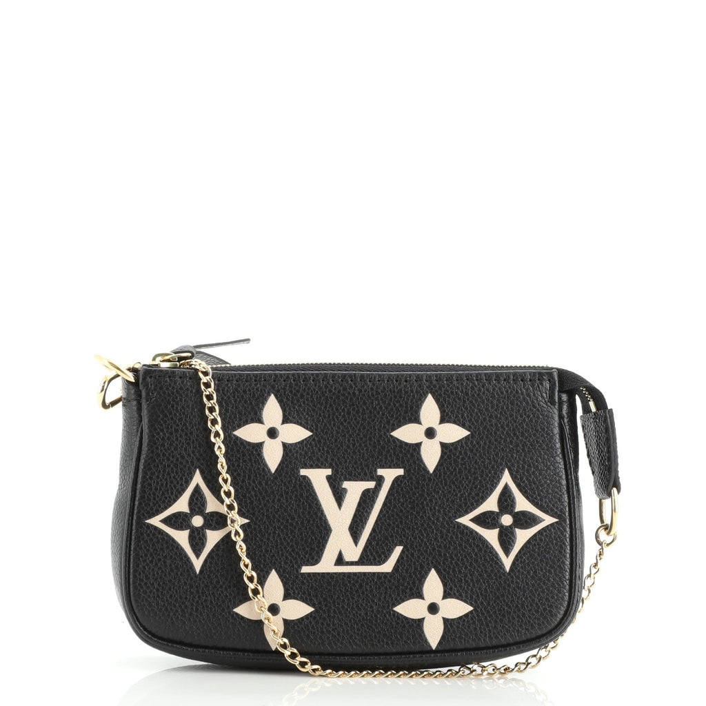 Pochette Accessoires Bicolor Monogram Empreinte Giant Mini