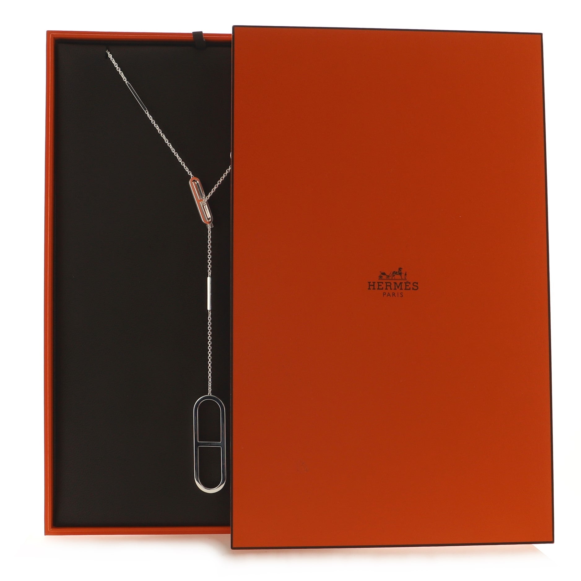 Ever Chaine d'Ancre Long Necklace Sterling Silver