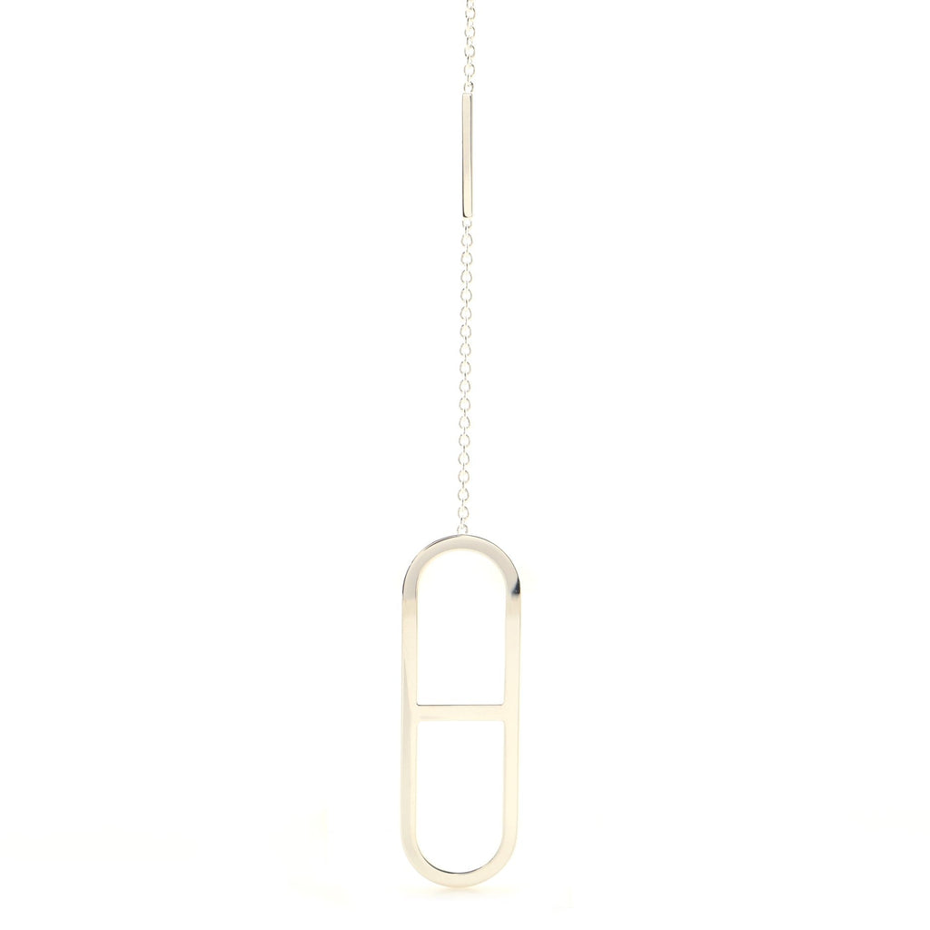 Ever Chaine d'Ancre Long Necklace Sterling Silver