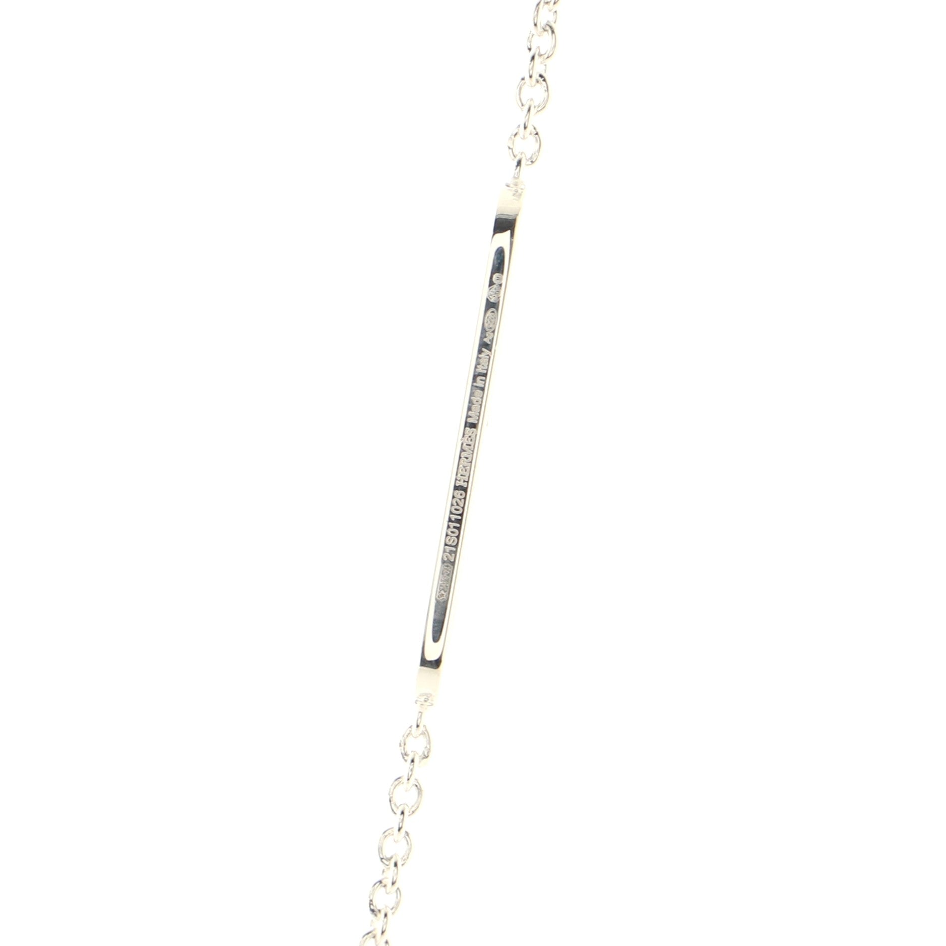 Ever Chaine d'Ancre Long Necklace Sterling Silver