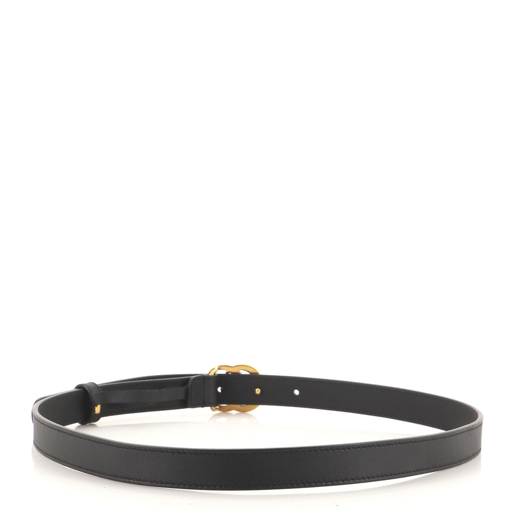 GG Marmont Belt Leather Thin 80
