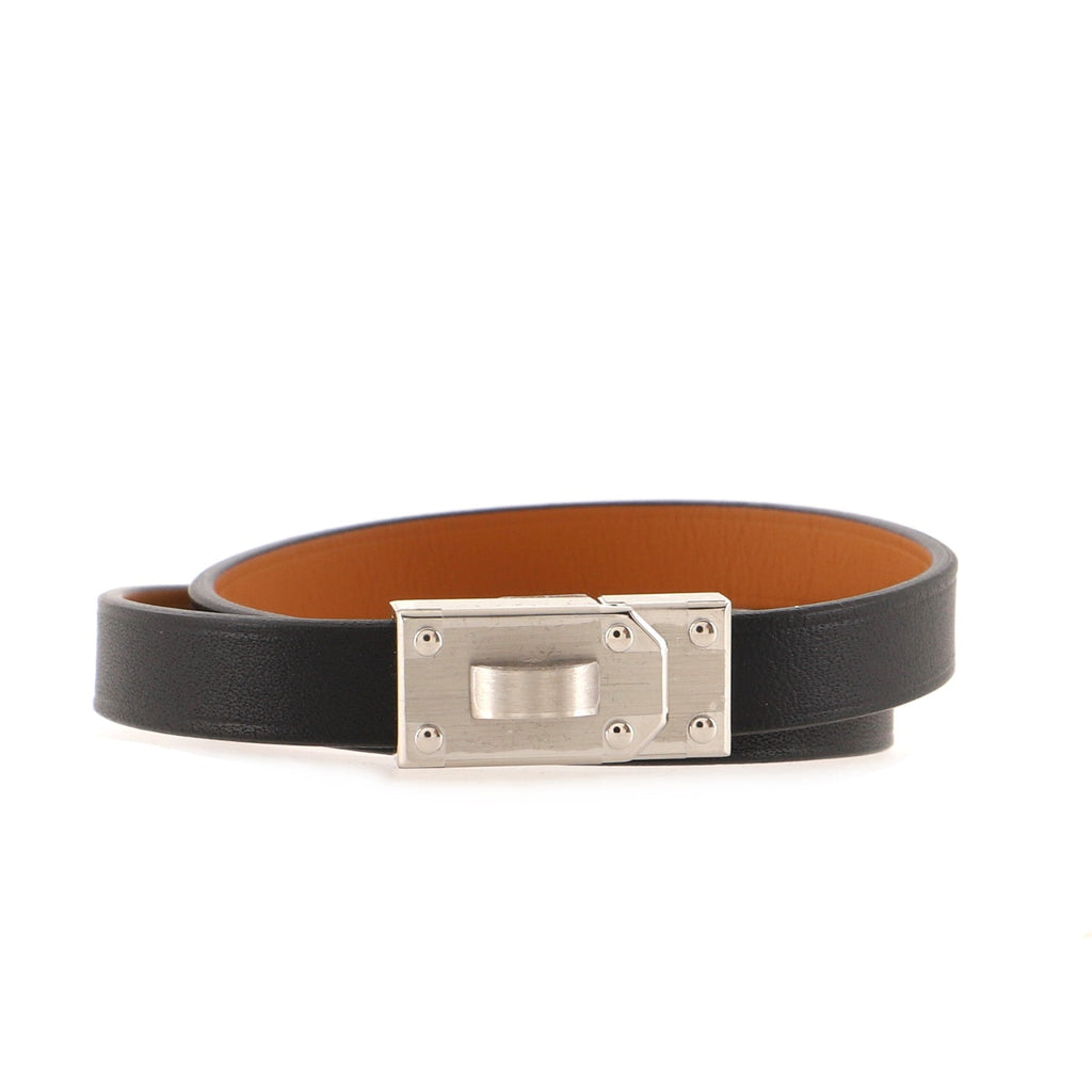 Kelly Men Double Tour Bracelet Leather