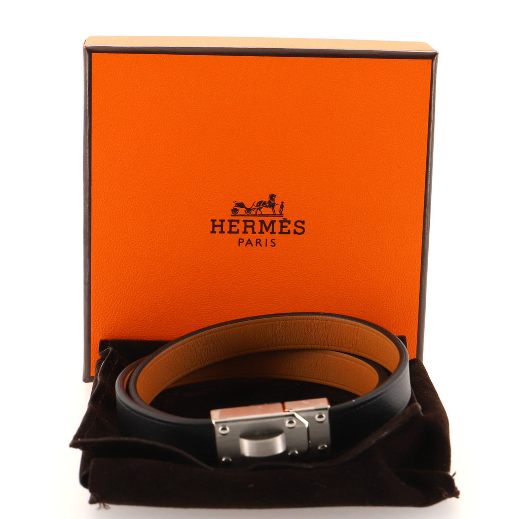 Kelly Men Double Tour Bracelet Leather