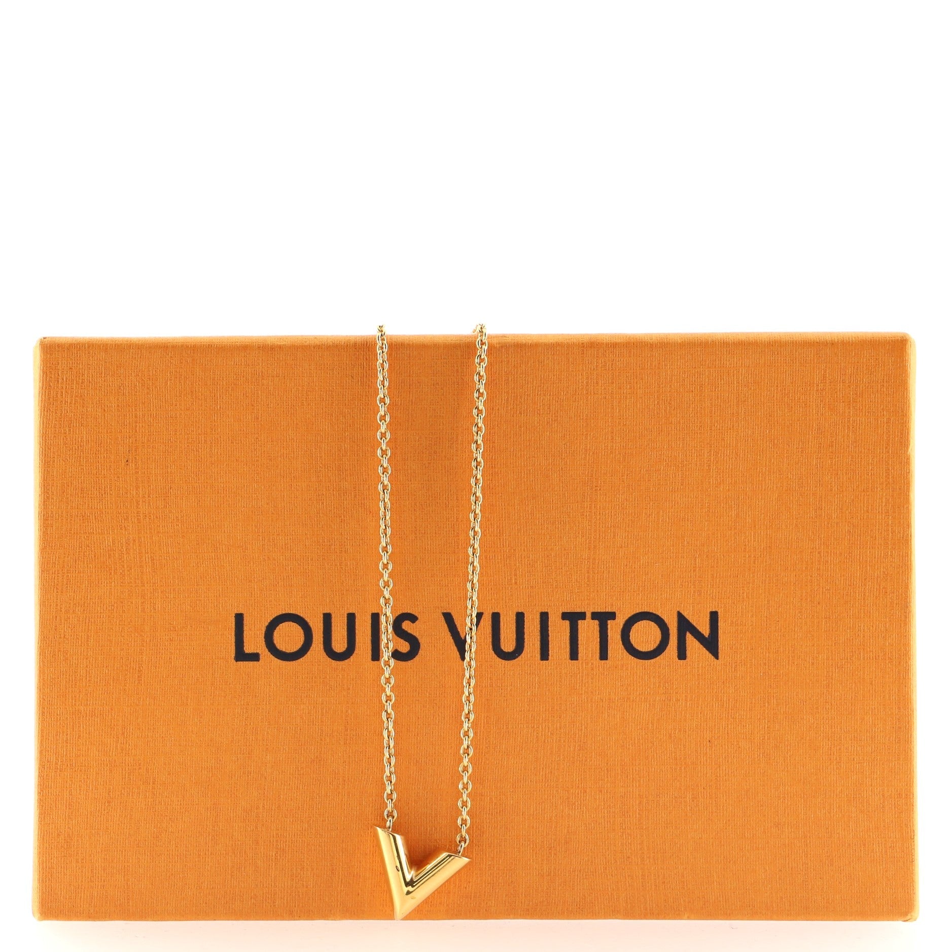 Essential V Necklace Metal