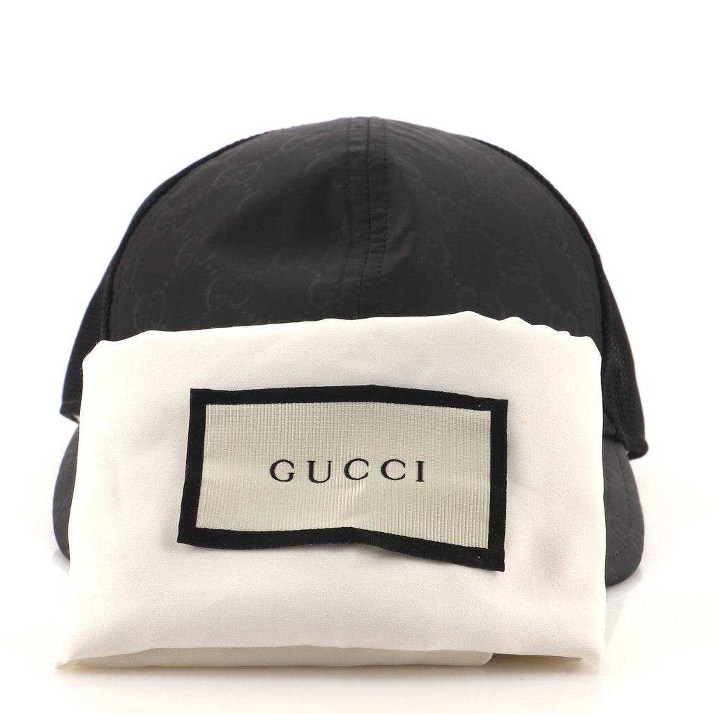Baseball Cap GG Nylon and Mesh XXL