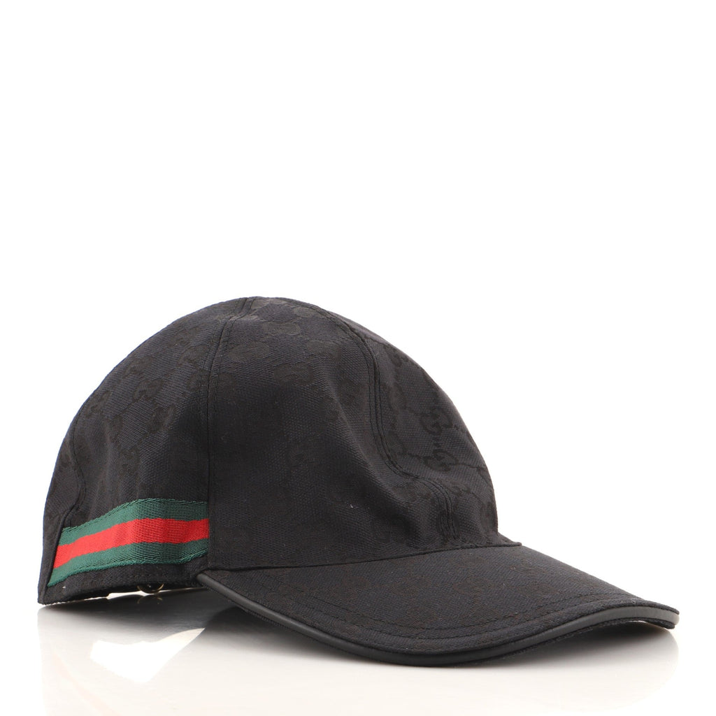 Web Baseball Cap GG Canvas Large